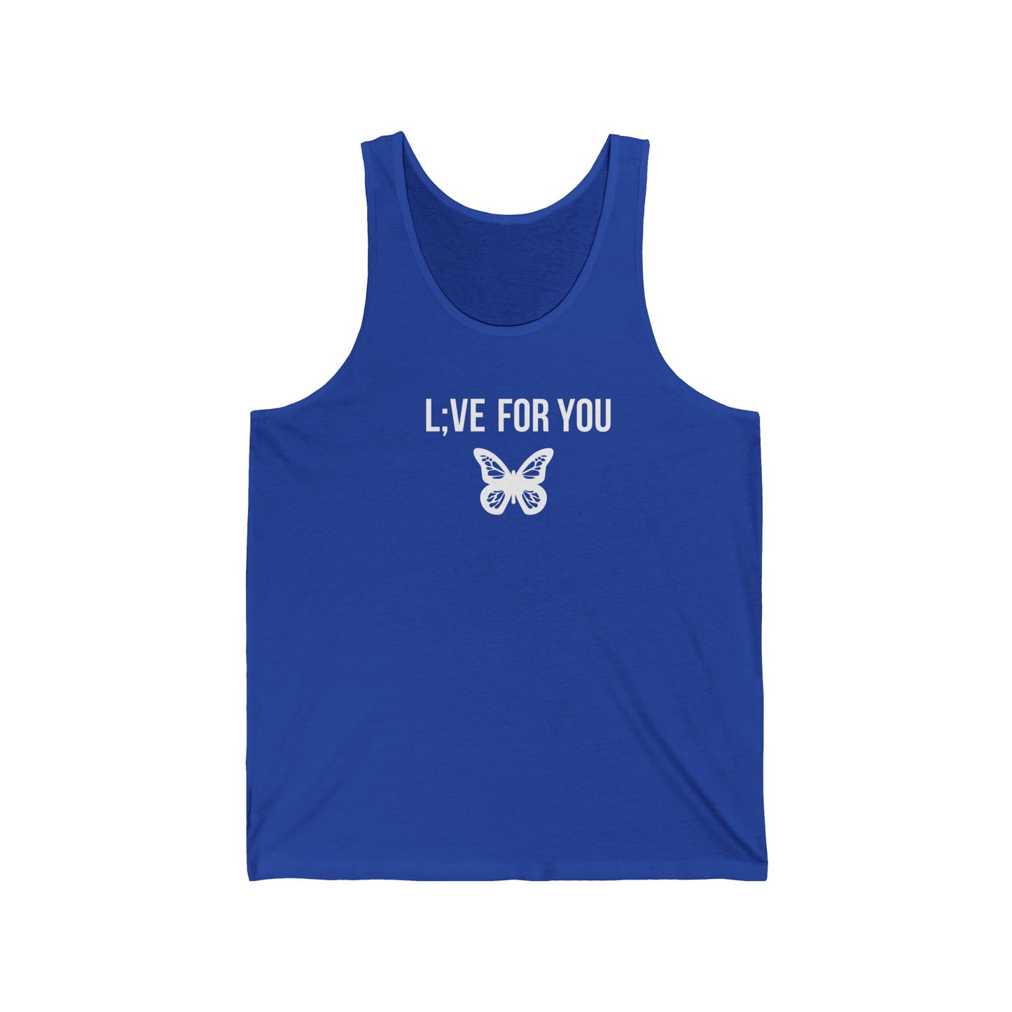 L;VE For You Butterfly Tank Top