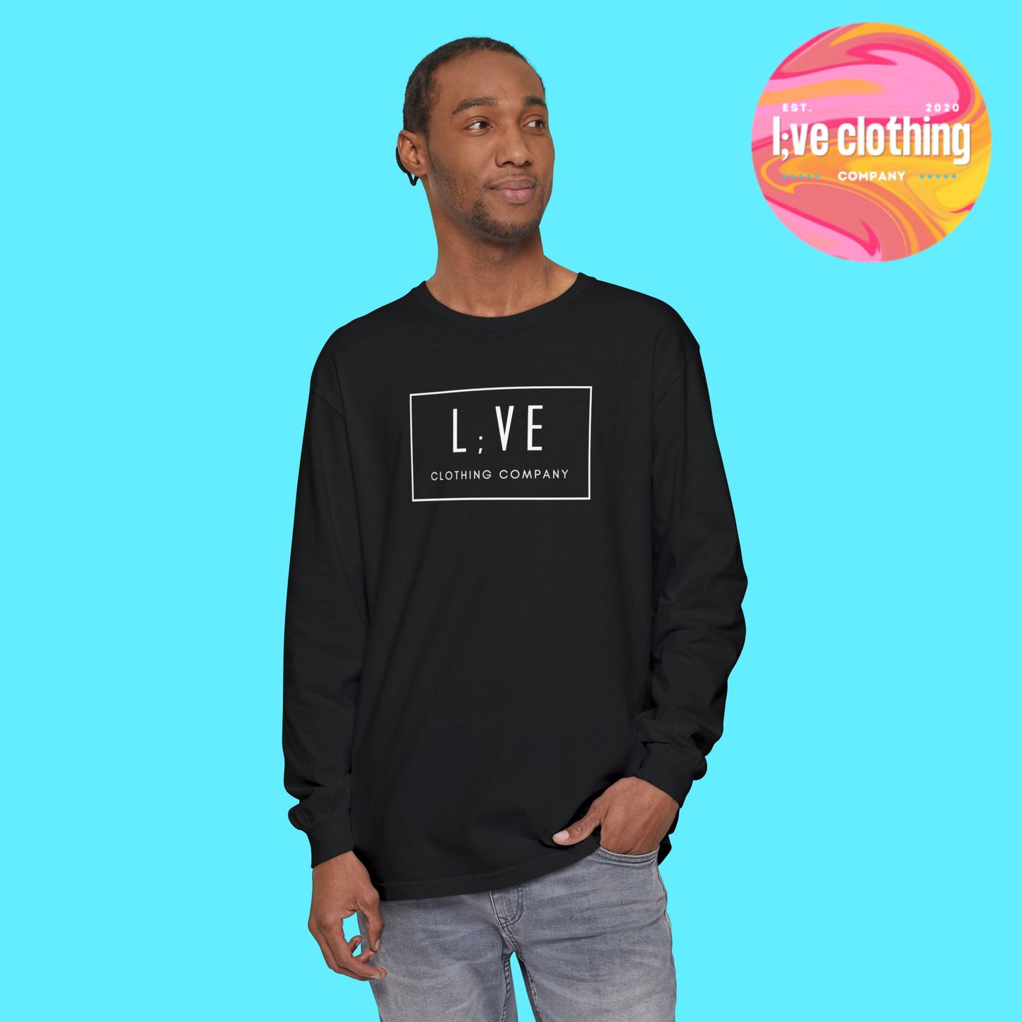 L:VE Long Sleeve Logo Tee
