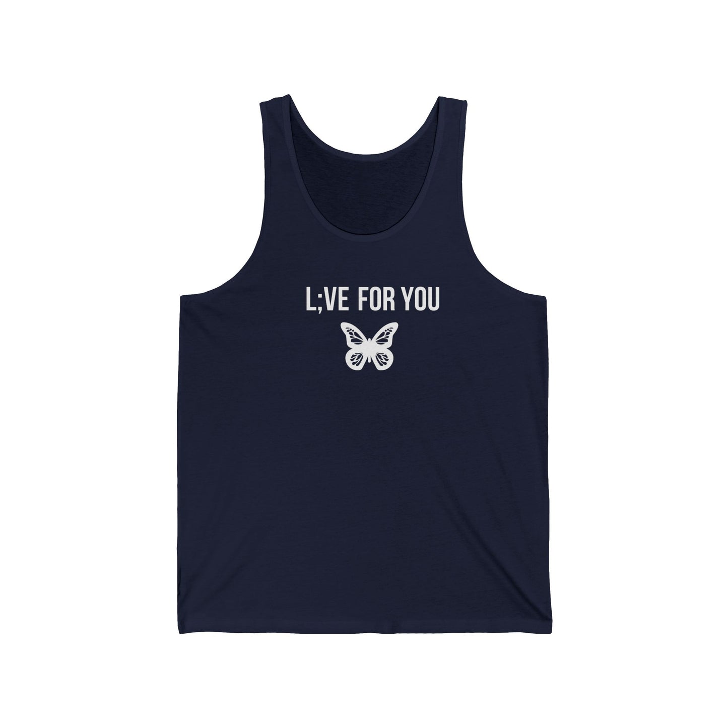 L;VE For You Butterfly Tank Top