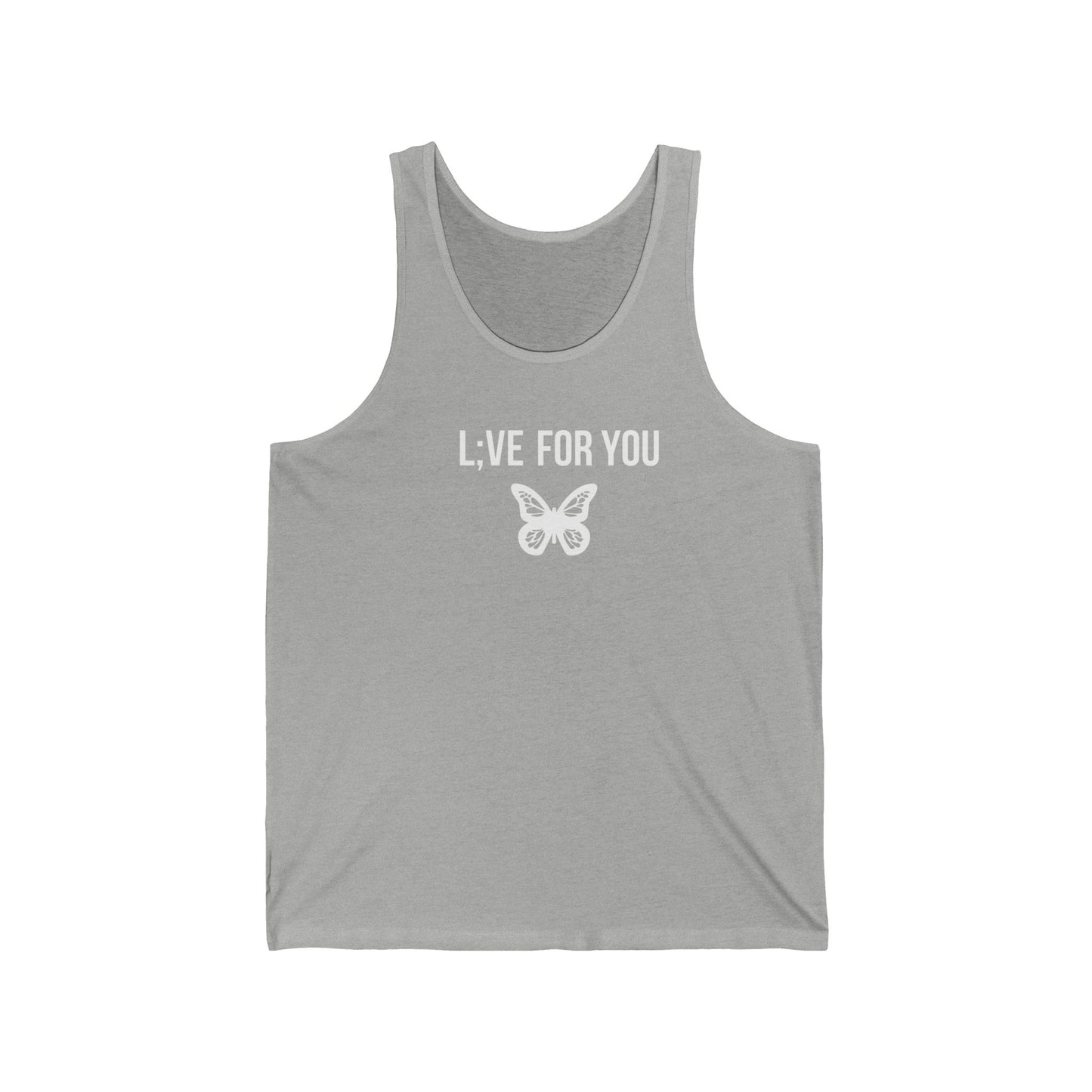 L;VE For You Butterfly Tank Top