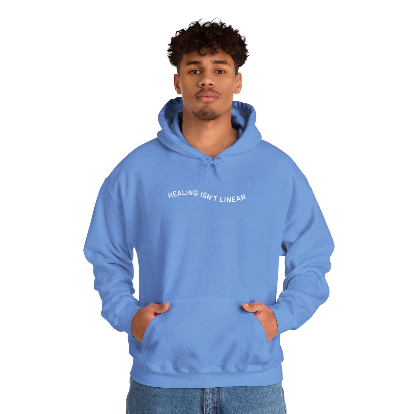 Healing Isn't Linear Hoodie