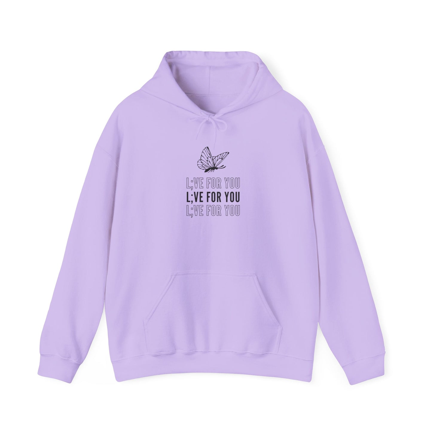 L;VE For You Butterfly Stack Hoodie