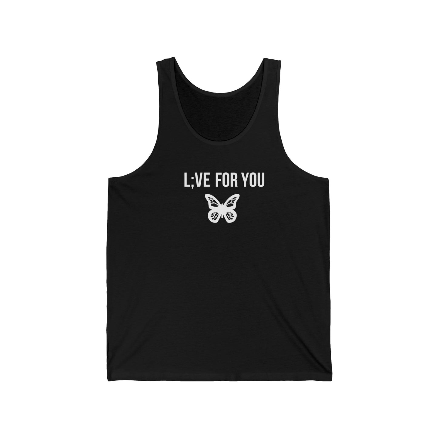 L;VE For You Butterfly Tank Top