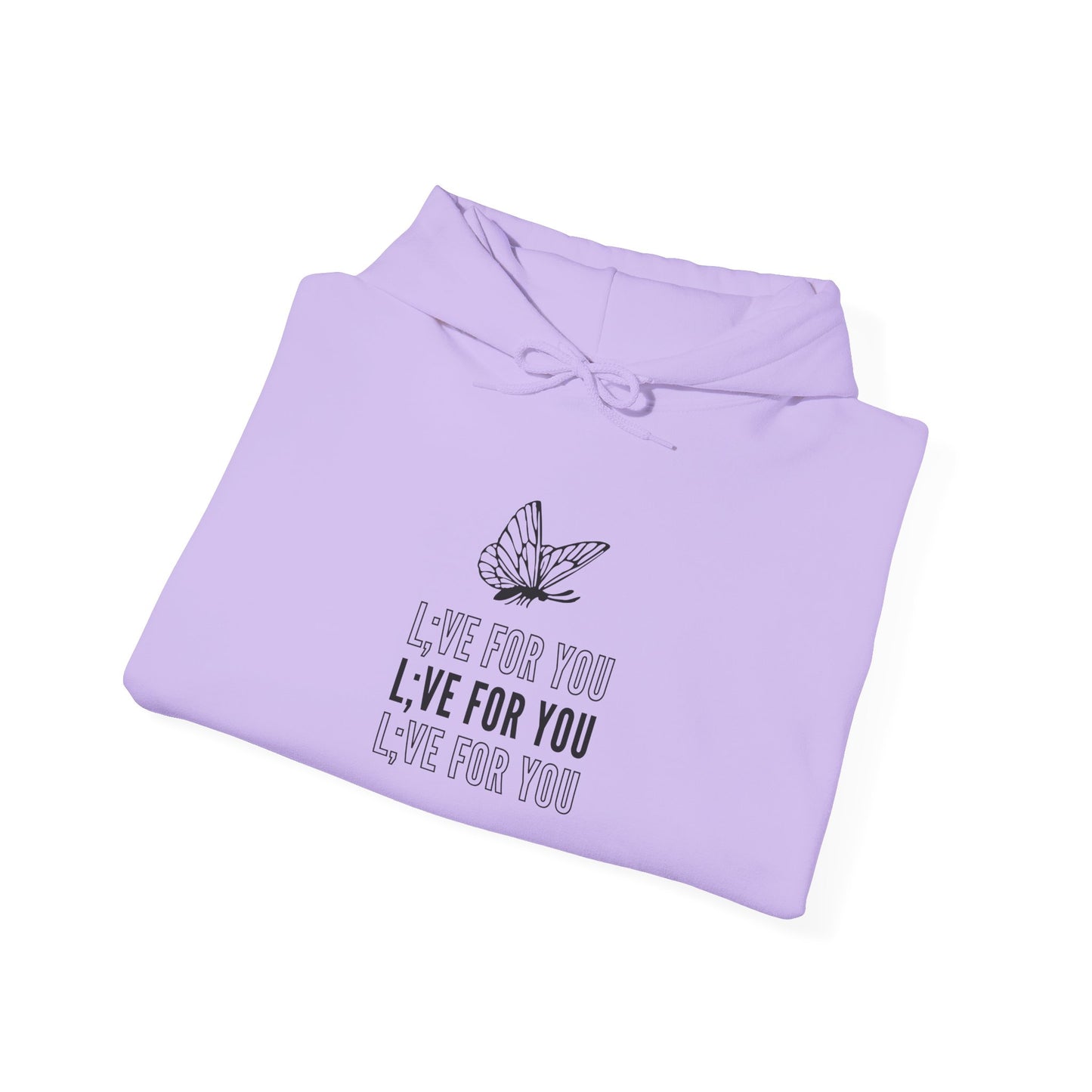 L;VE For You Butterfly Stack Hoodie