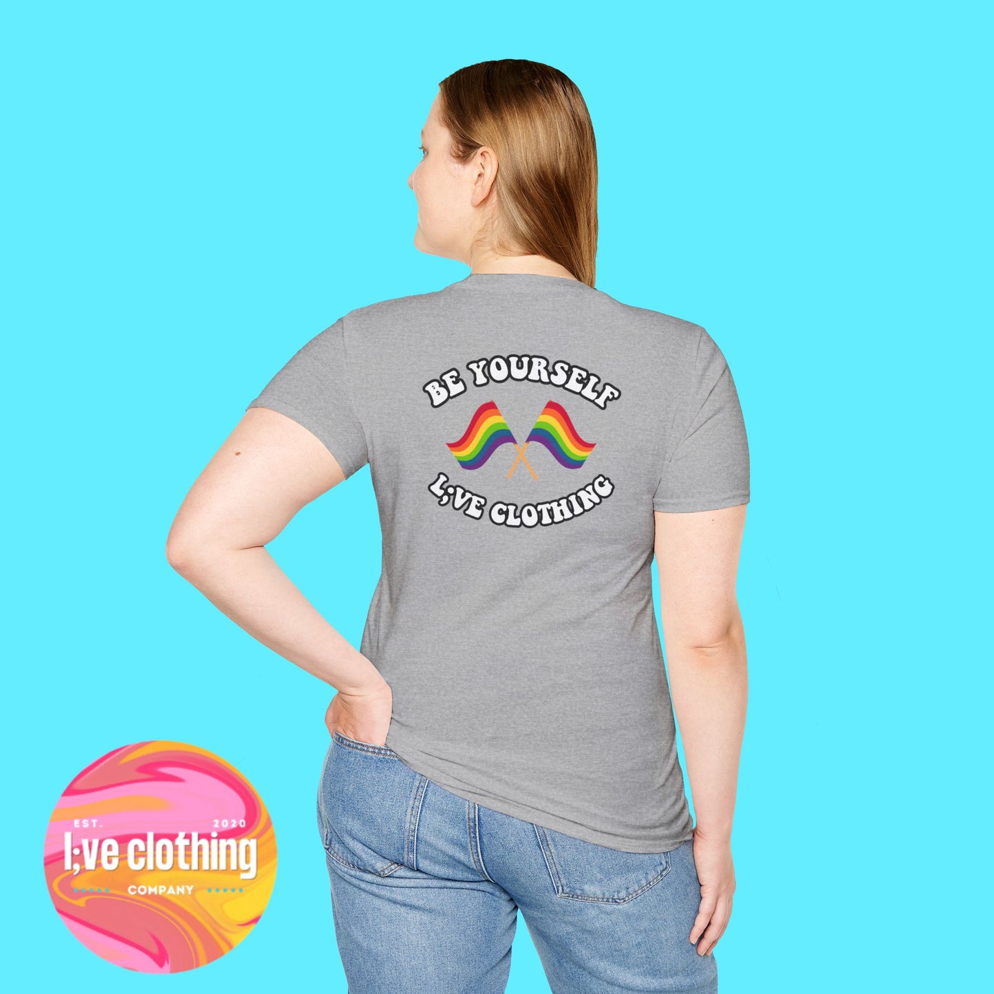 Be Yourself Rainbow Pride T-Shirt