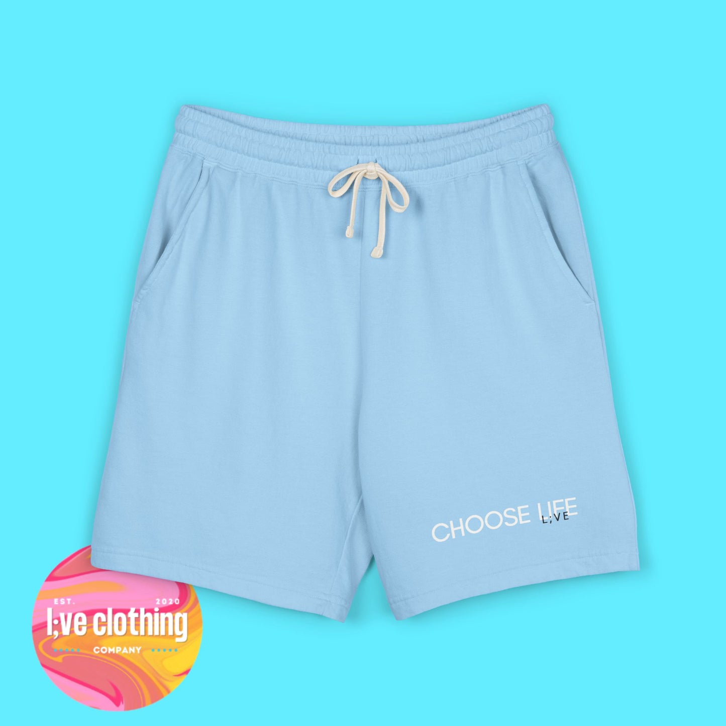 Choose Life Sweat Shorts