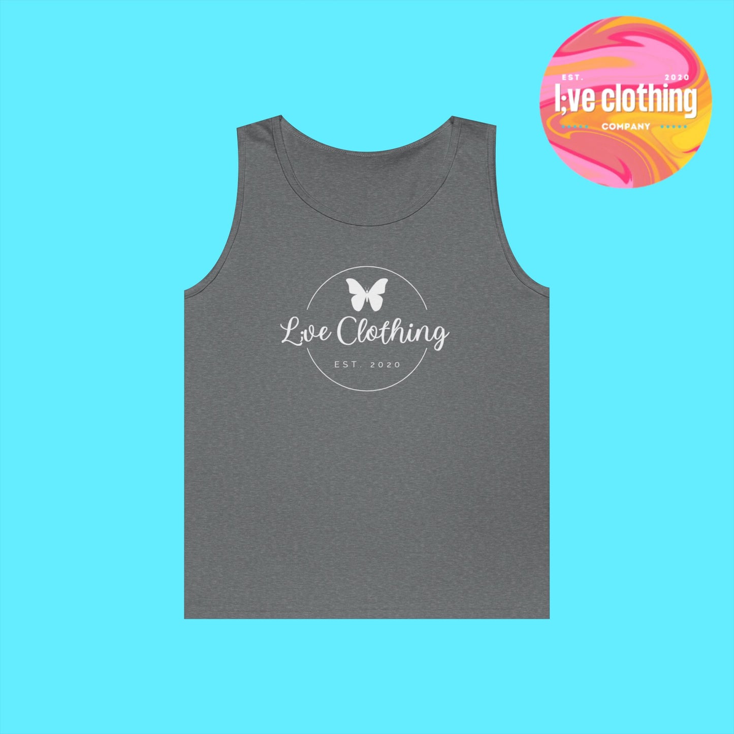 L;VE Clothing Circle Logo Tank Top
