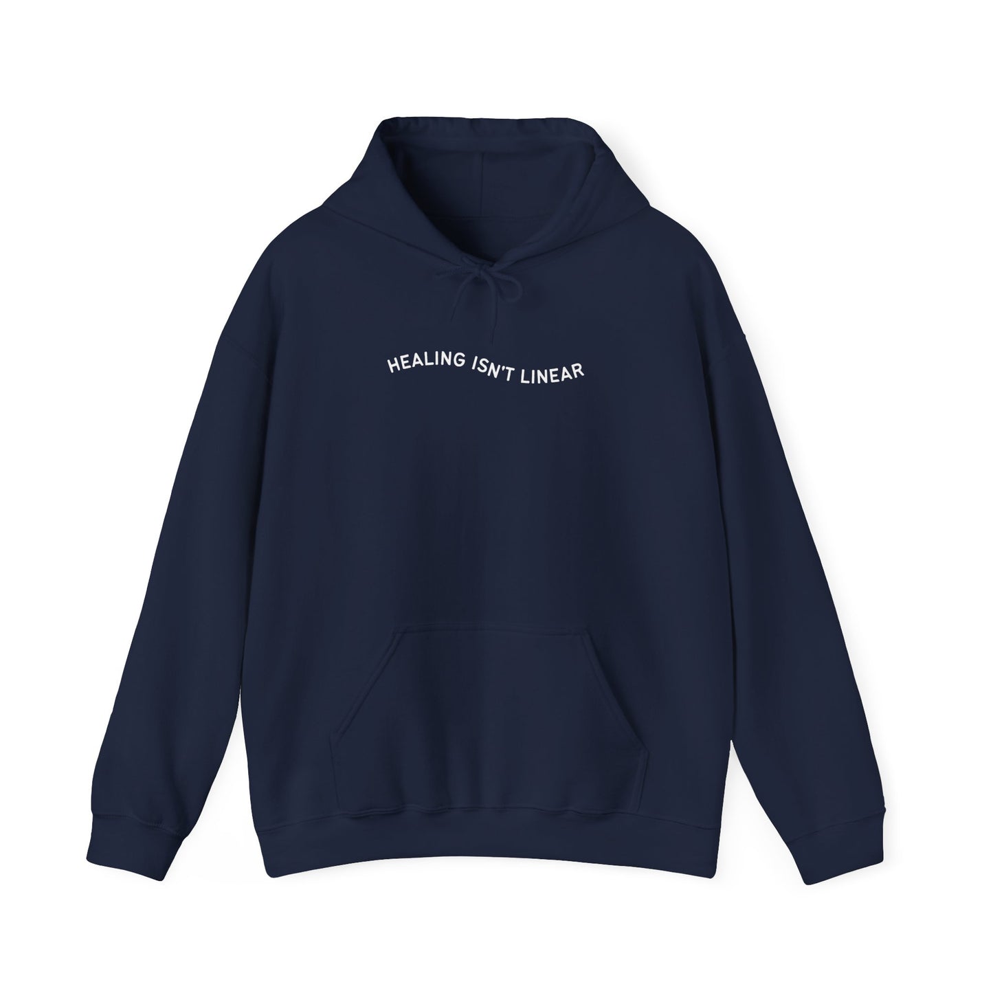 Healing Isn't Linear Hoodie