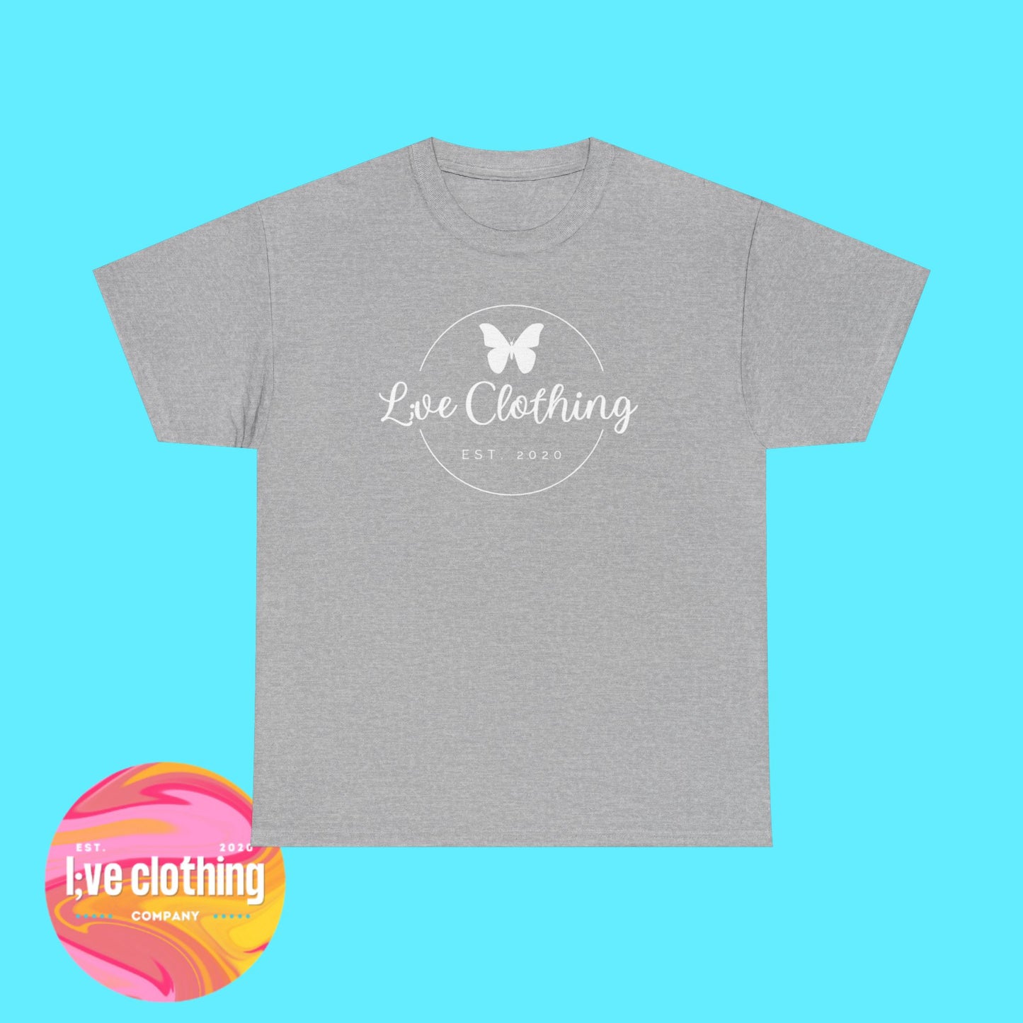 L;VE Clothing Circle Logo T-Shirt