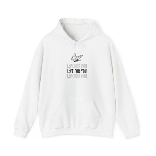 L;VE For You Butterfly Stack Hoodie