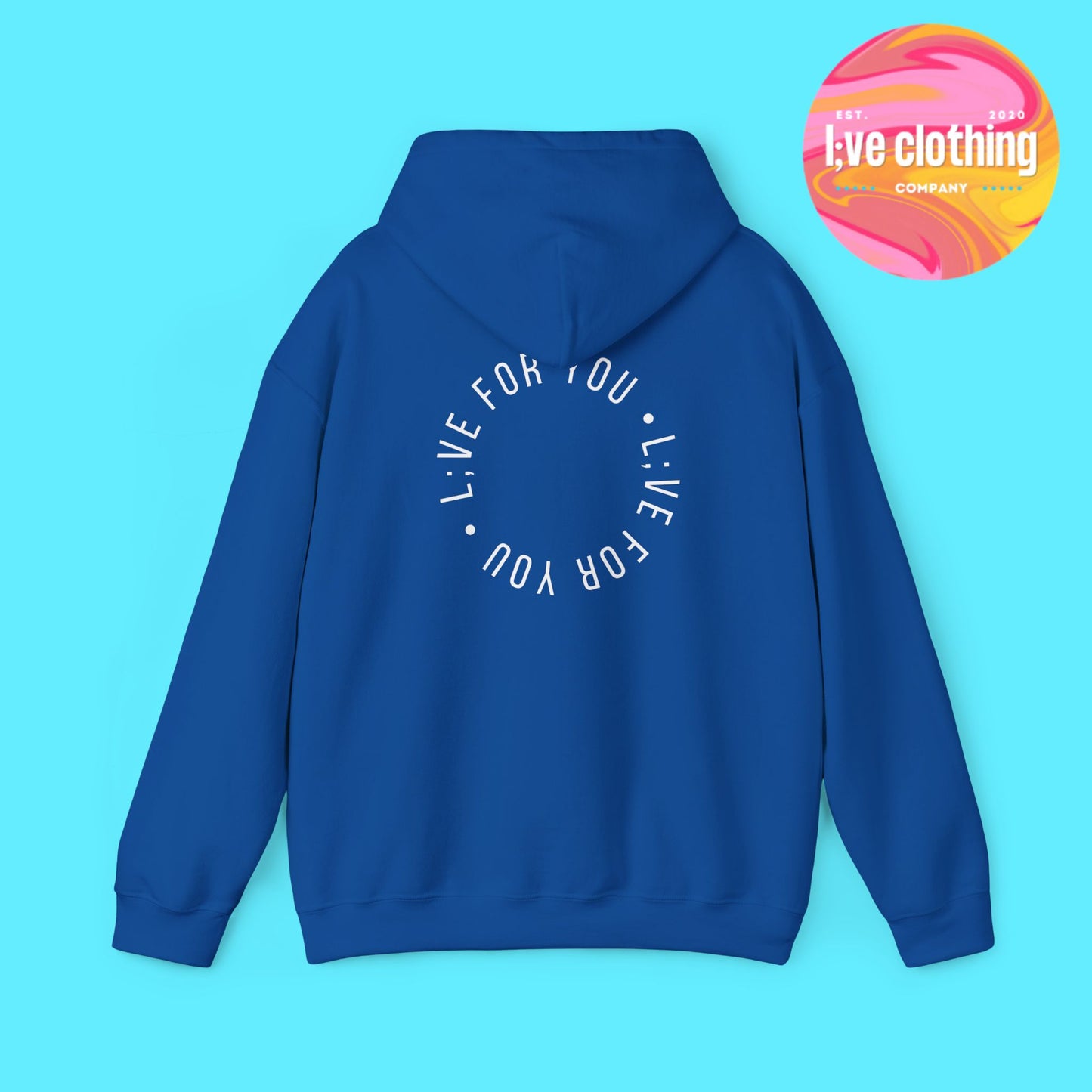 Live For You Circle Logo Hoodie
