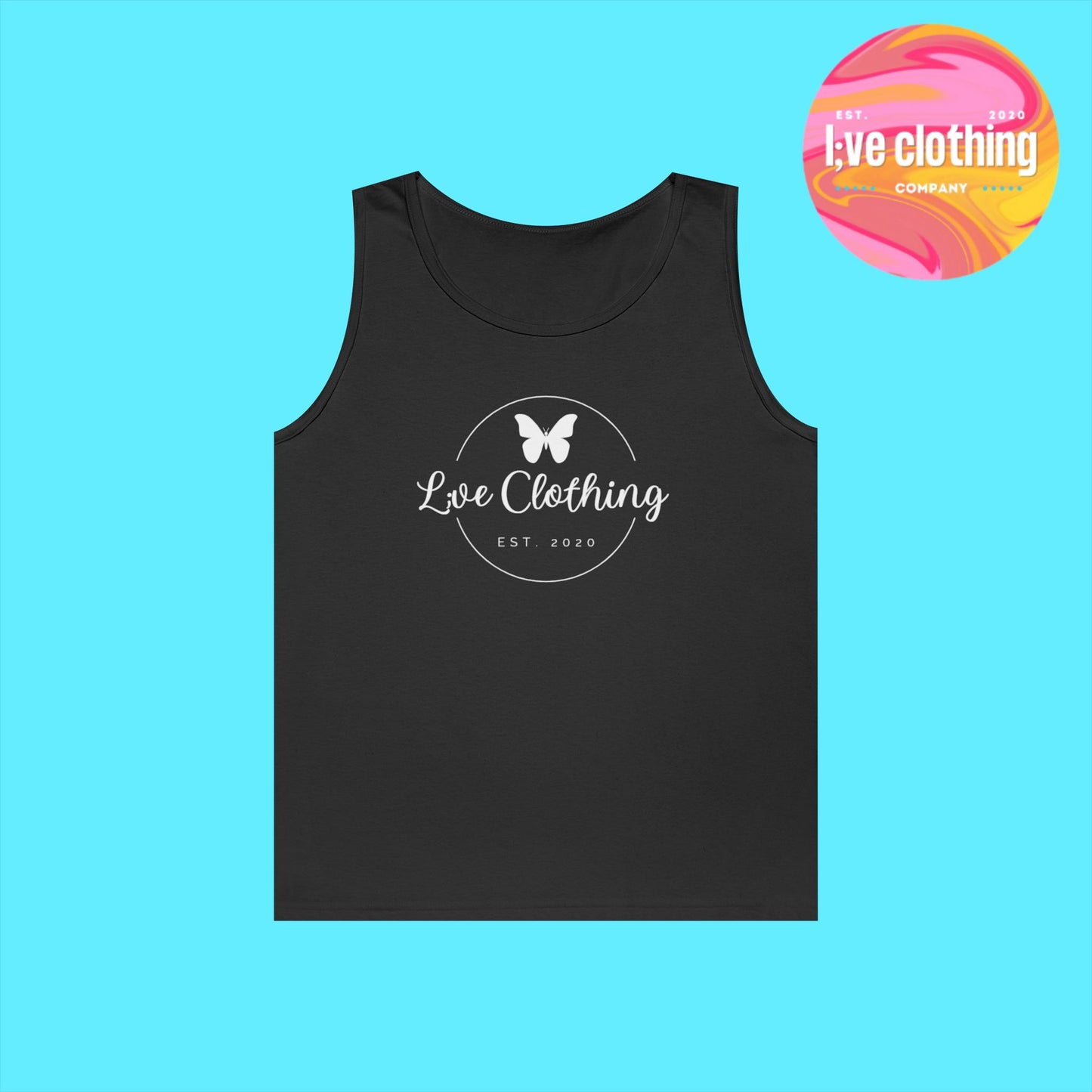 L;VE Clothing Circle Logo Tank Top
