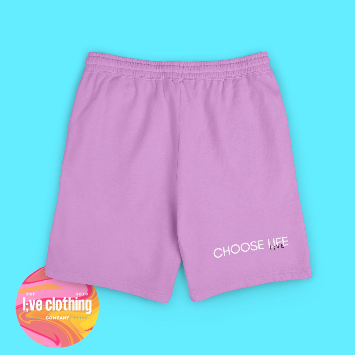 Choose Life Sweat Shorts