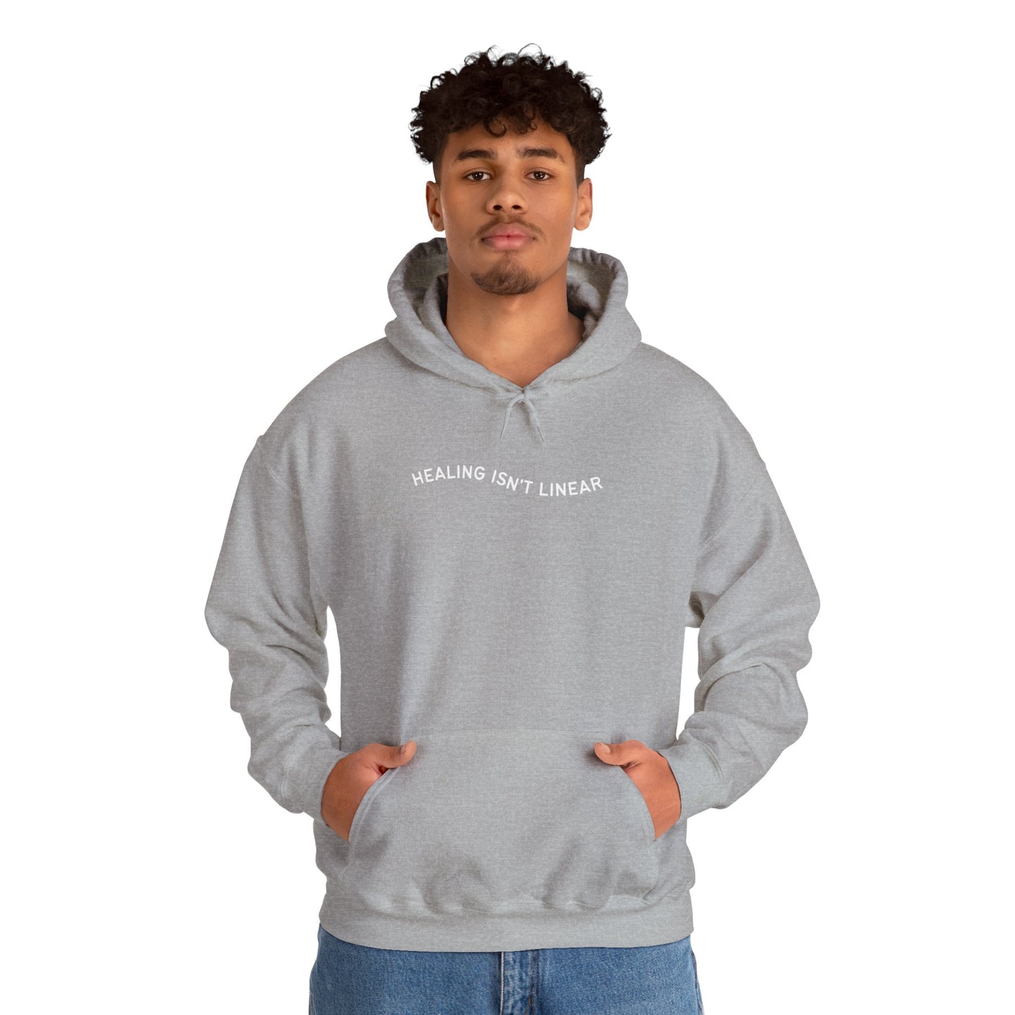 Healing Isn't Linear Hoodie