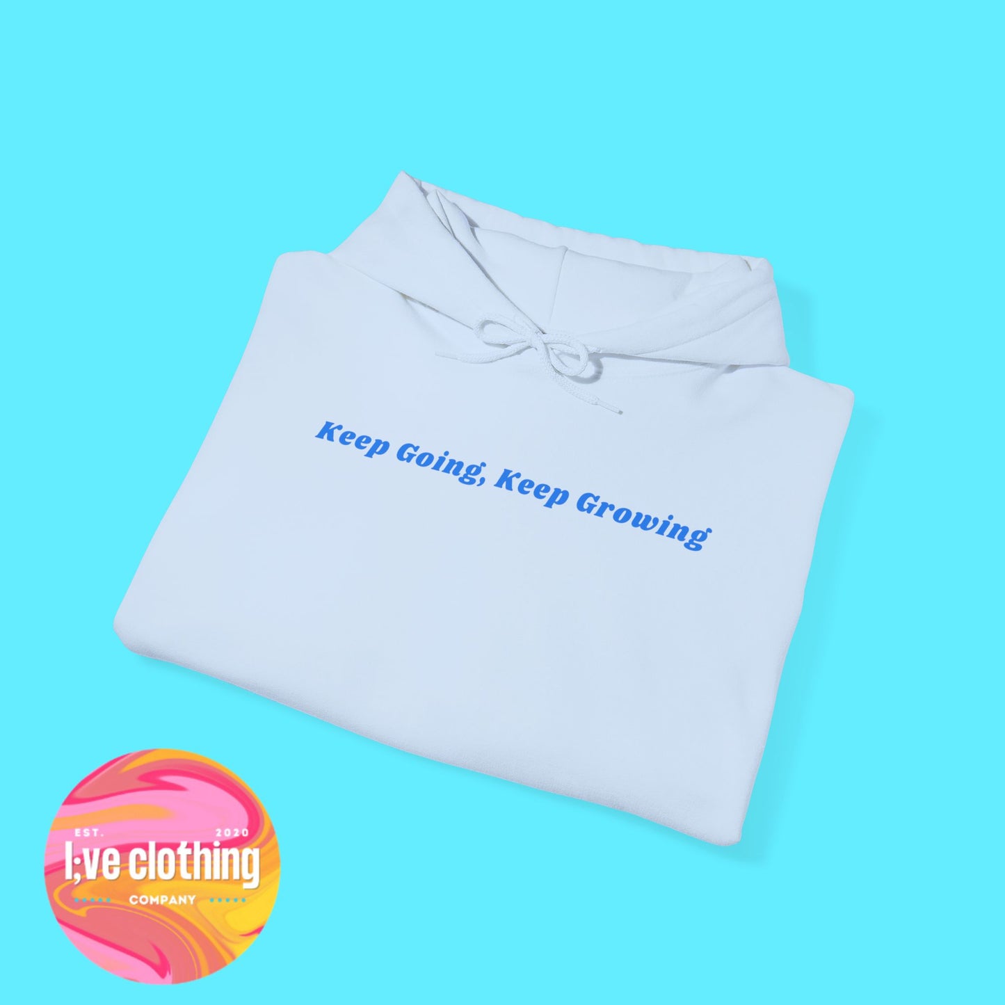 Keep Going, Keep Growing Butterfly Hoodie