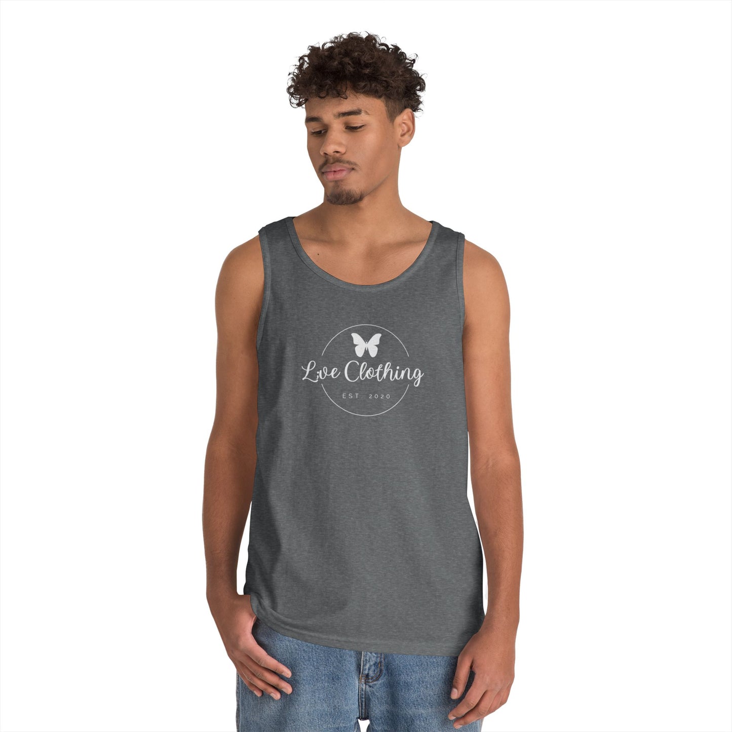 L;VE Clothing Circle Logo Tank Top
