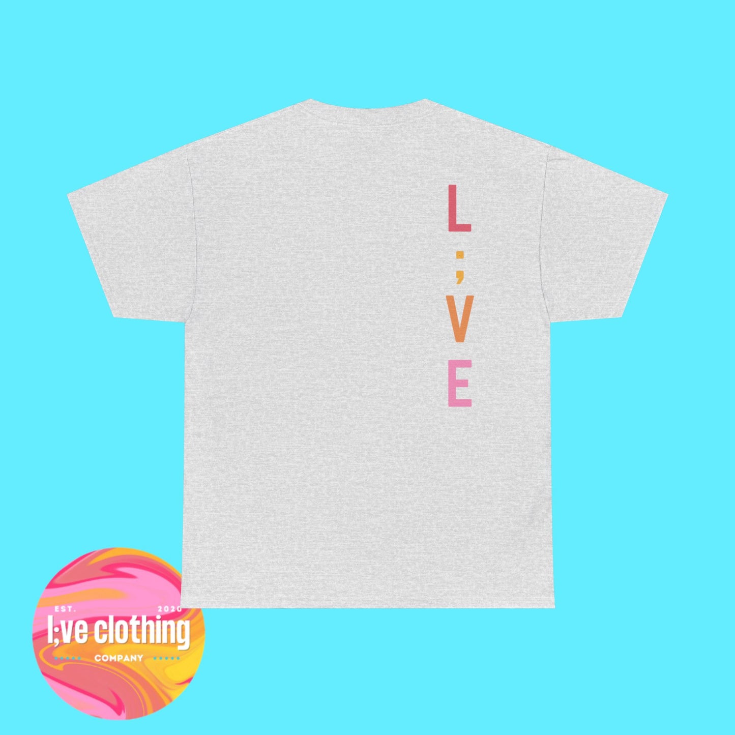 L;VE Clothing Swirl Logo Tee