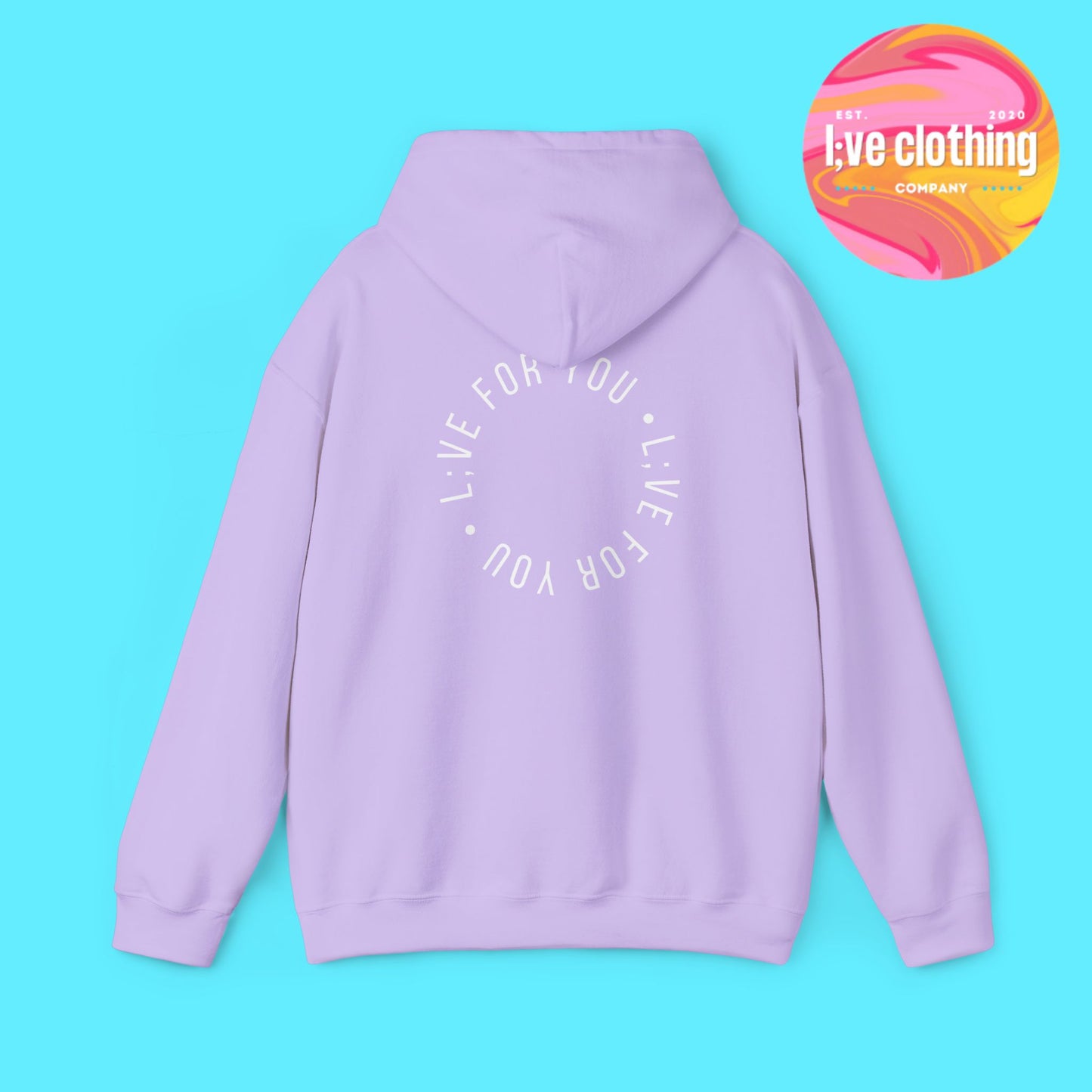 Live For You Circle Logo Hoodie