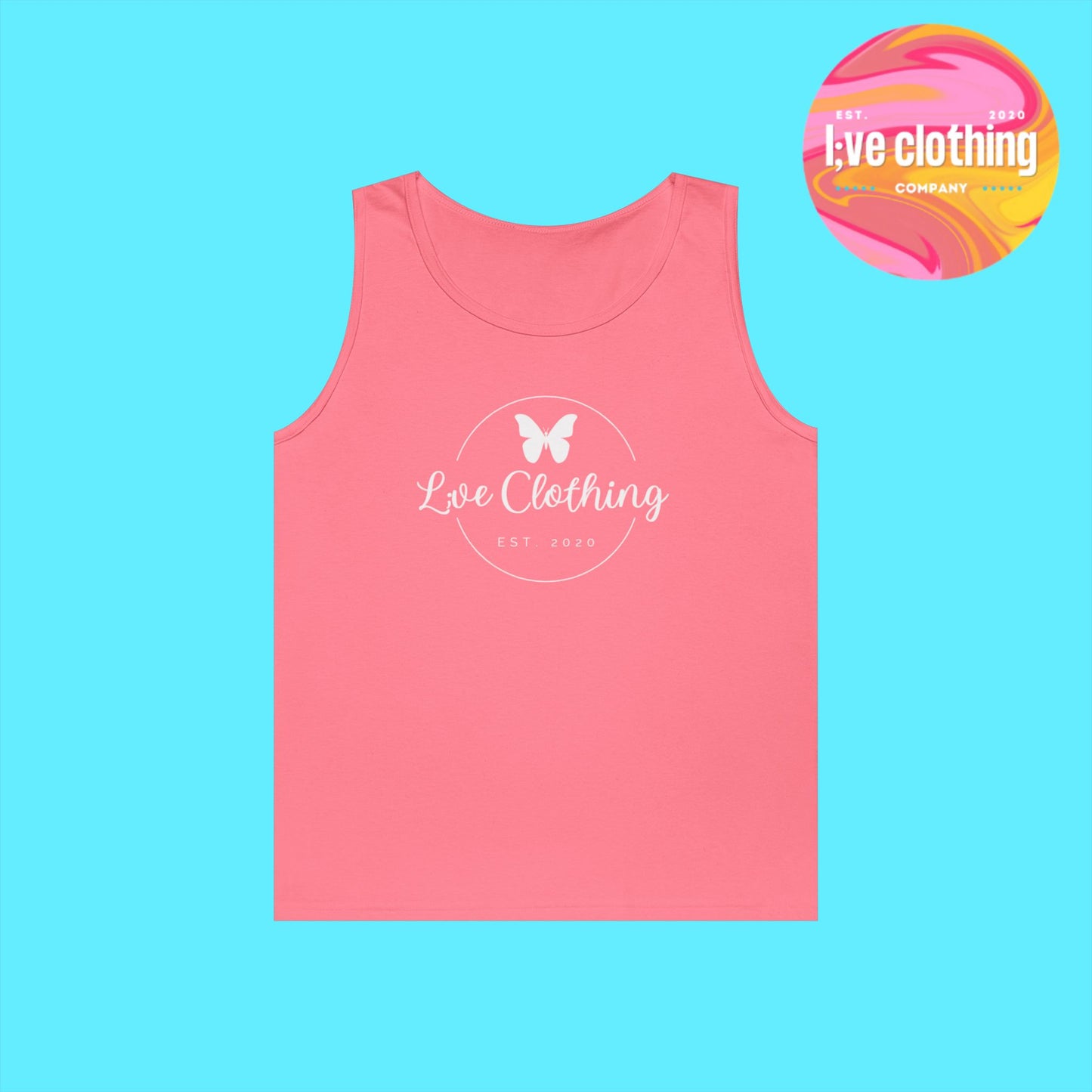 L;VE Clothing Circle Logo Tank Top