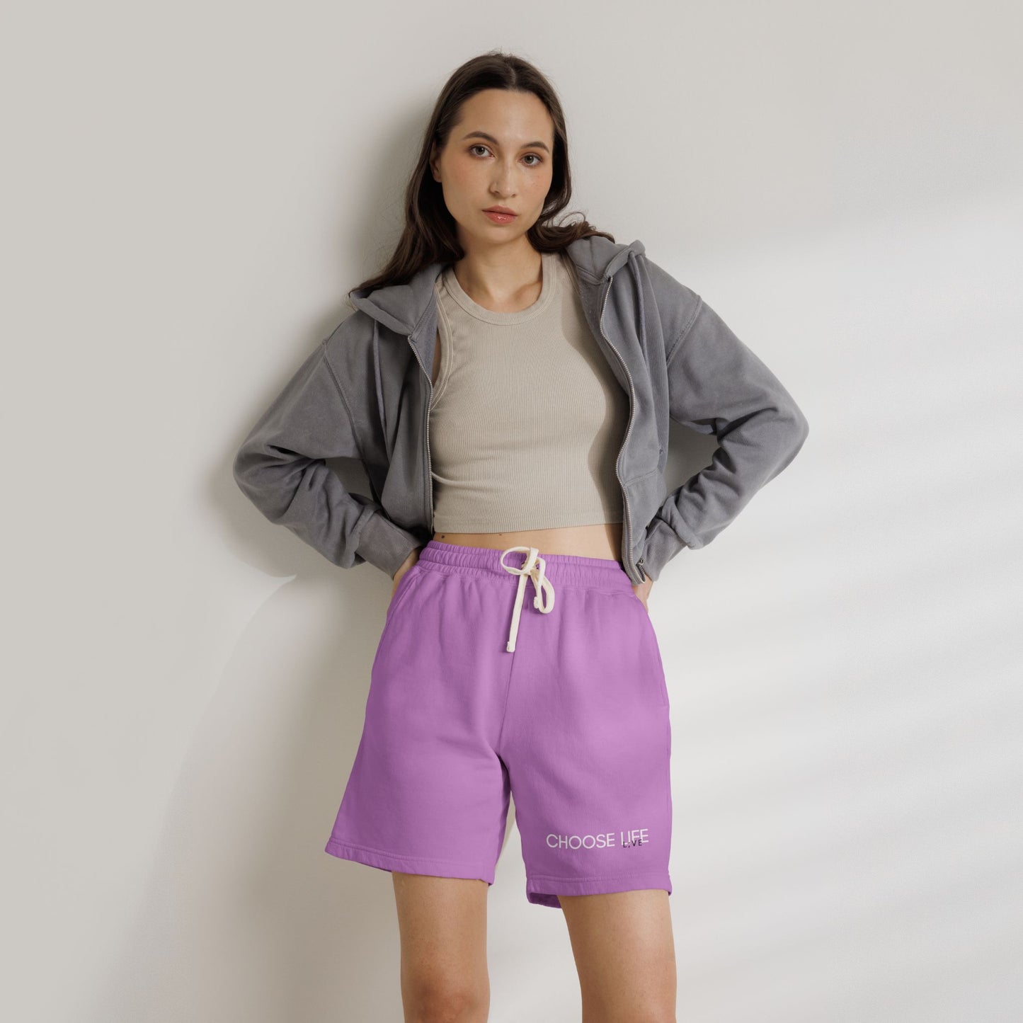 Choose Life Sweat Shorts
