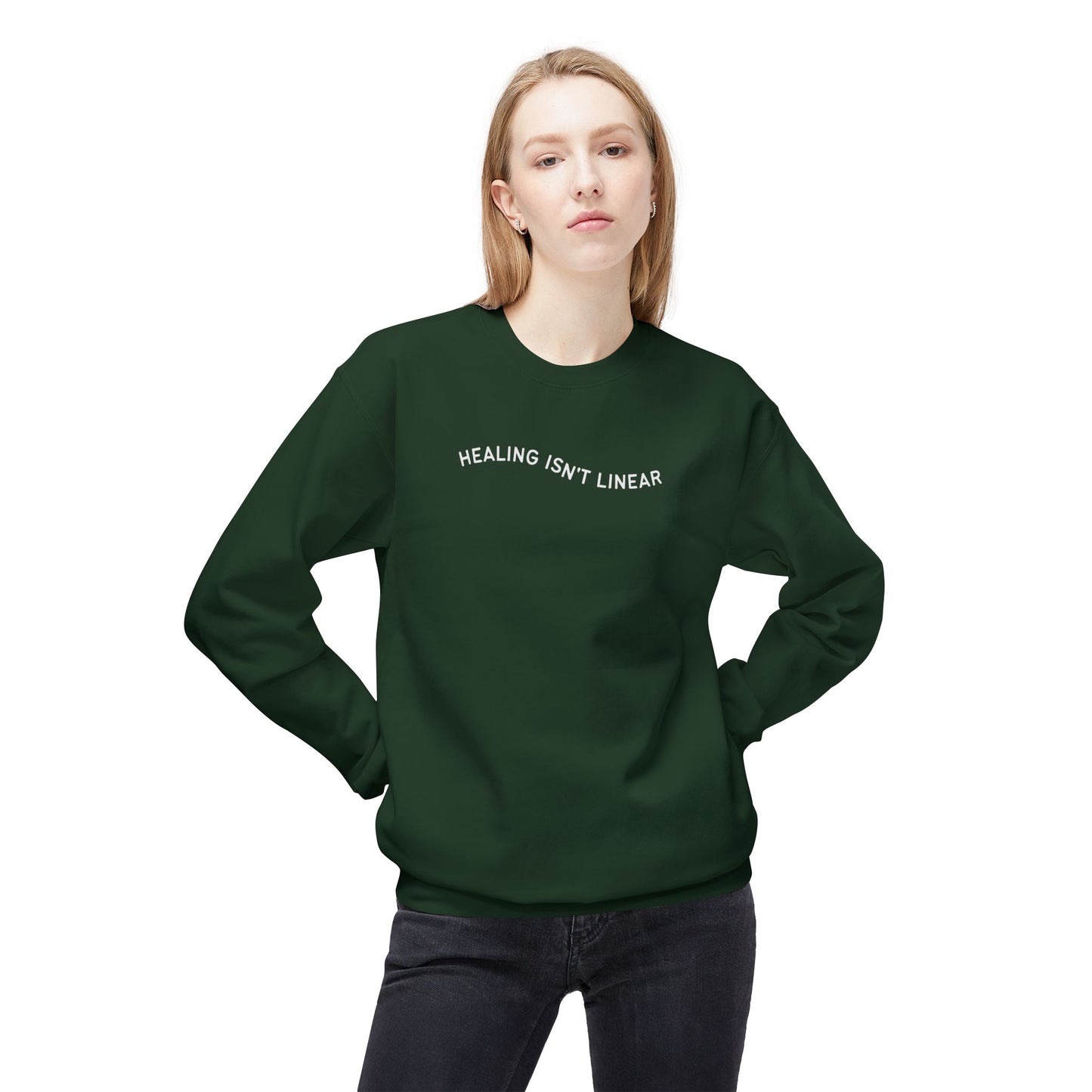 Healing Isn't Linear Sweatshirt