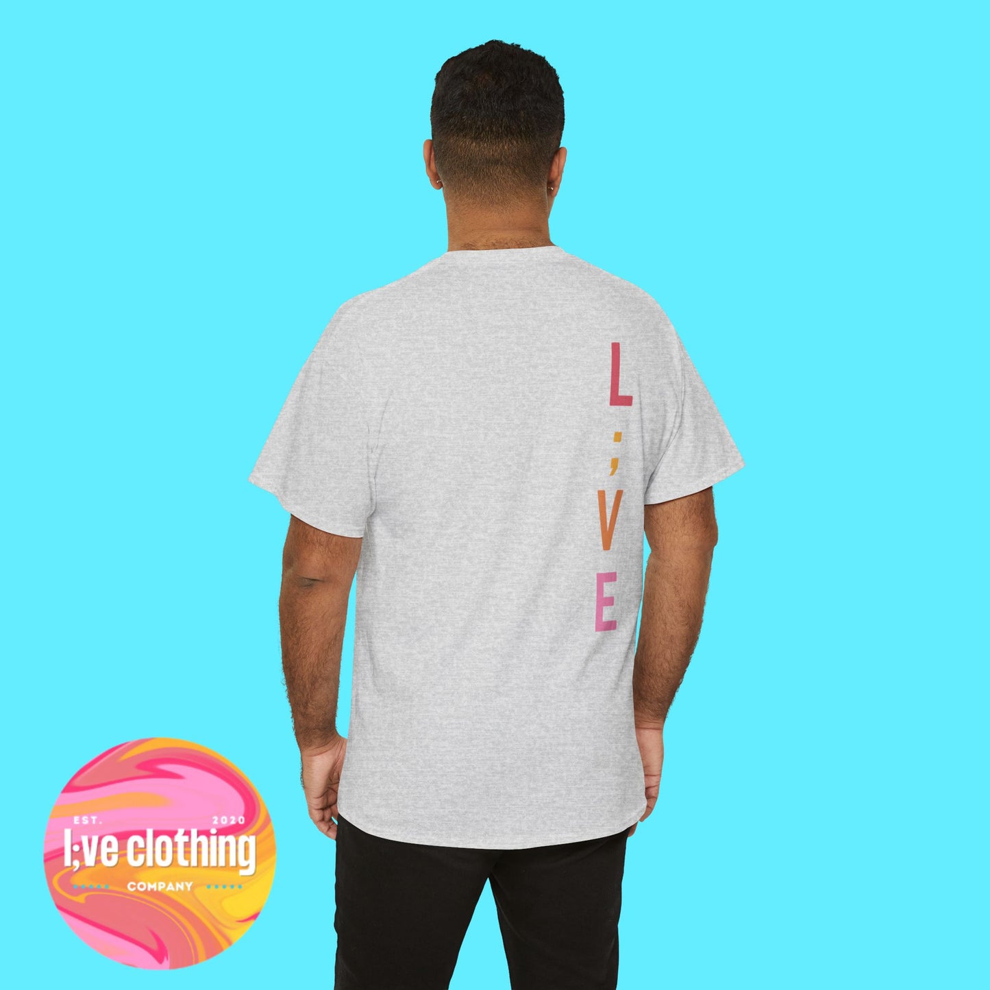 L;VE Clothing Swirl Logo Tee