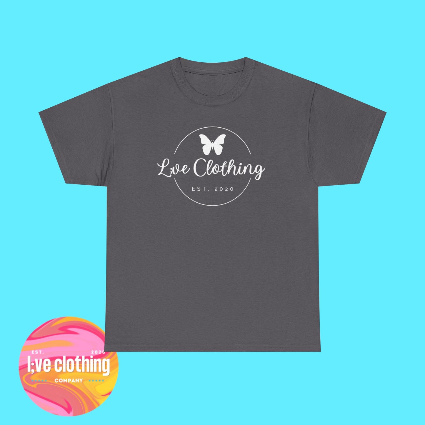 L;VE Clothing Circle Logo T-Shirt