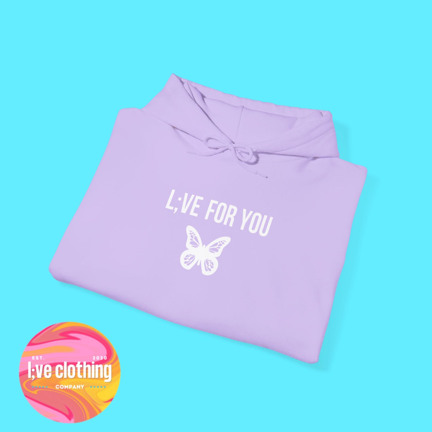 L;VE For You Butterfly Hoodie