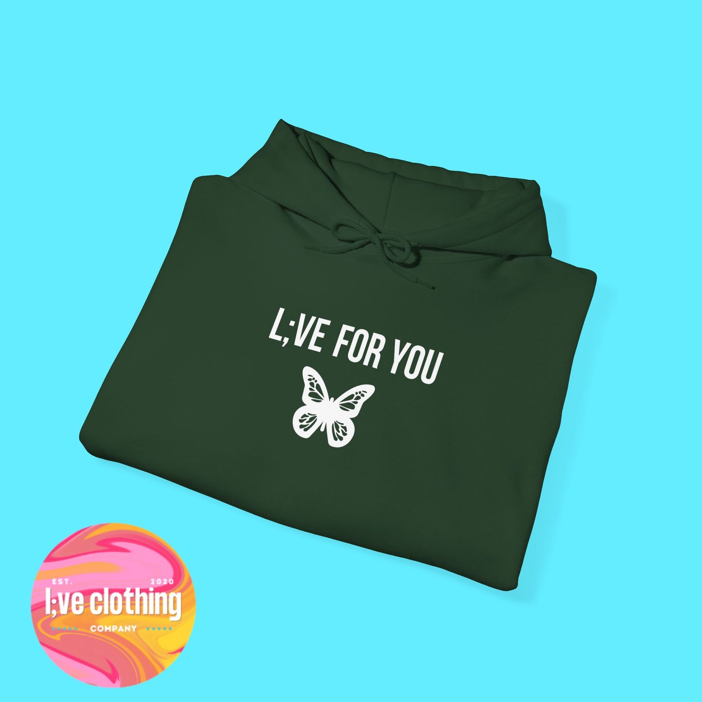 L;VE For You Butterfly Hoodie