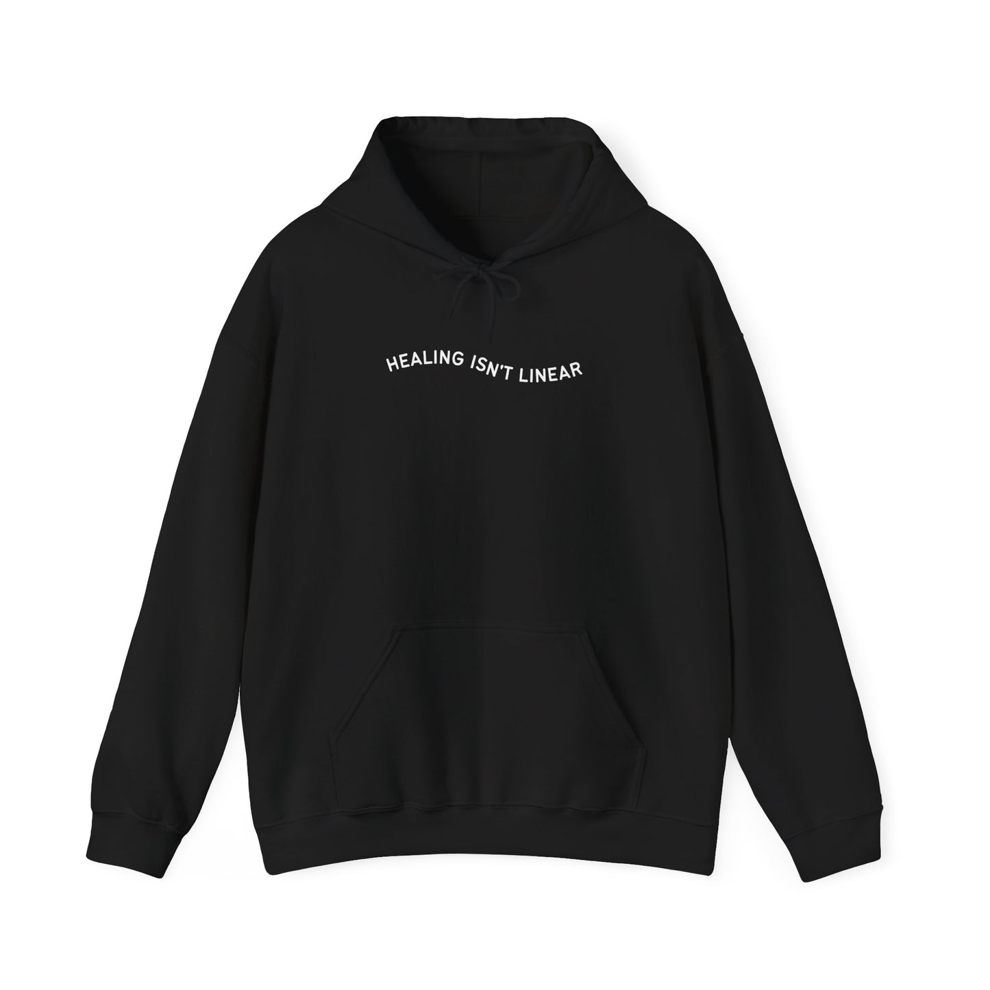 Healing Isn't Linear Hoodie