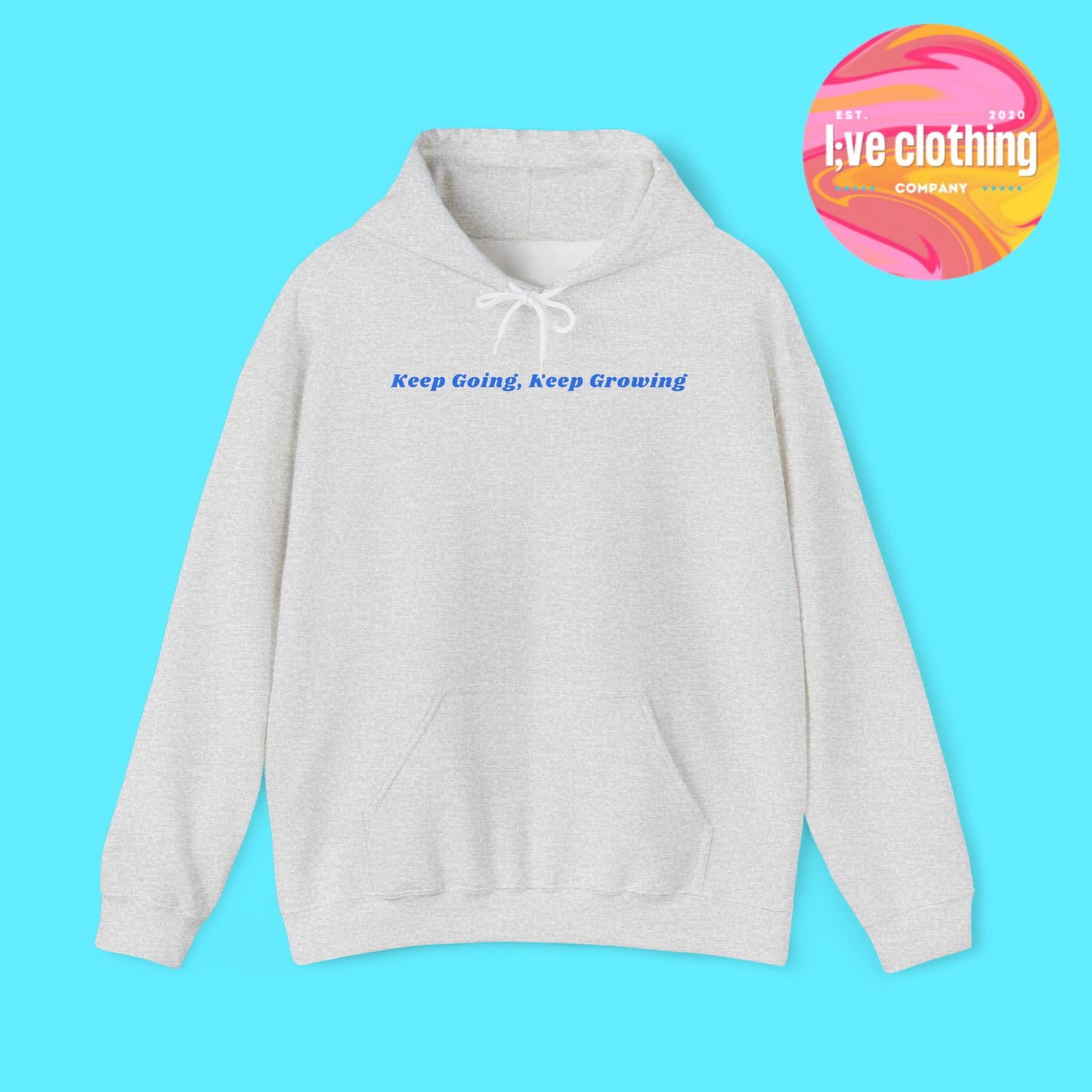 Keep Going, Keep Growing Butterfly Hoodie