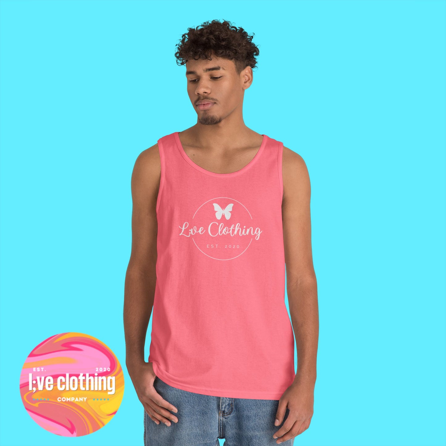 L;VE Clothing Circle Logo Tank Top
