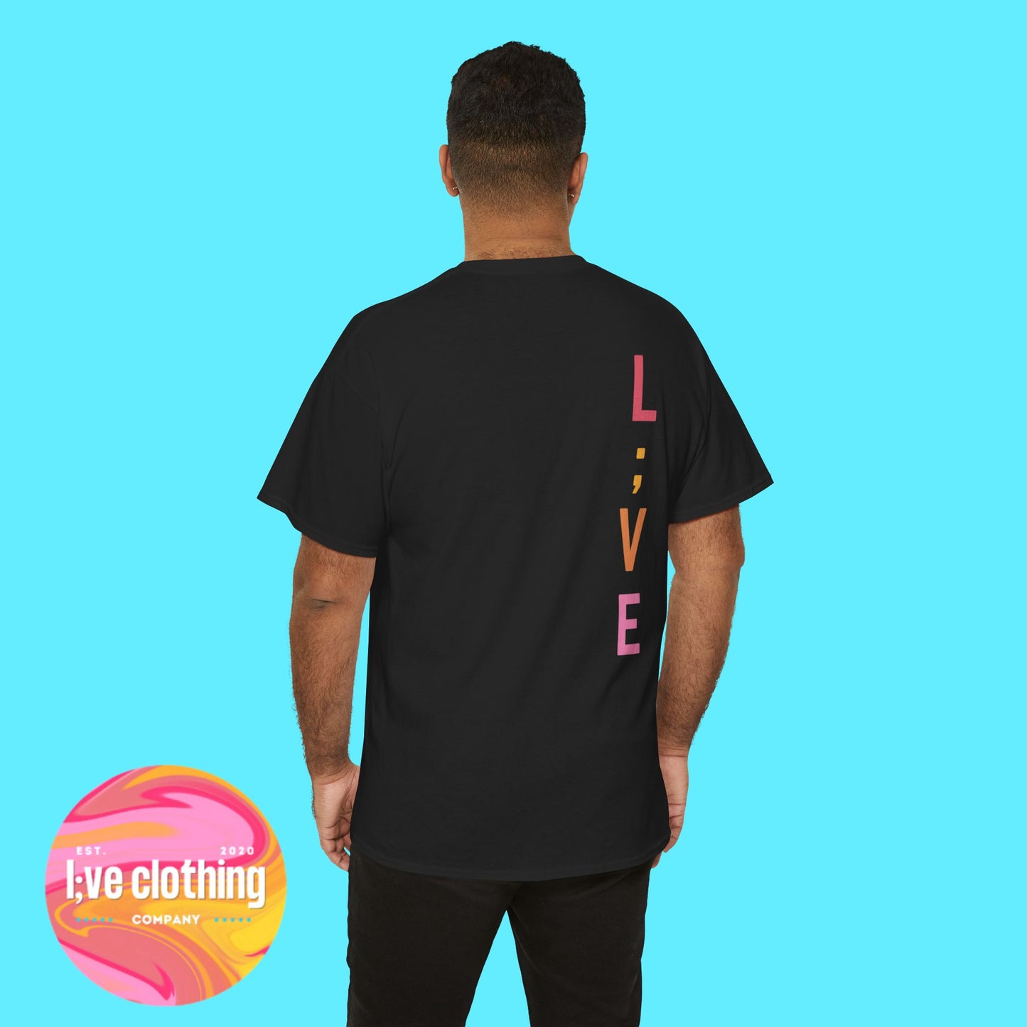 L;VE Clothing Swirl Logo Tee