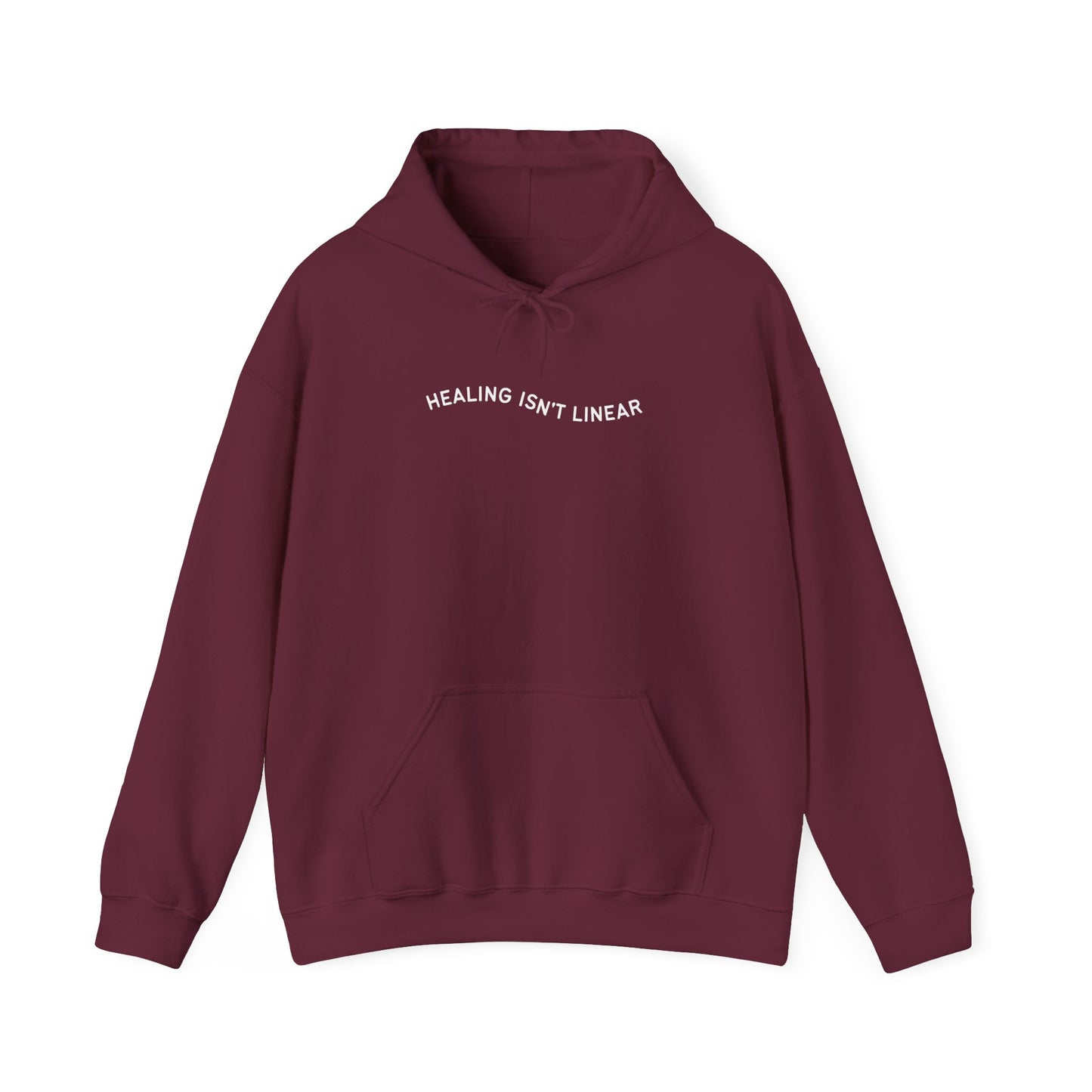 Healing Isn't Linear Hoodie