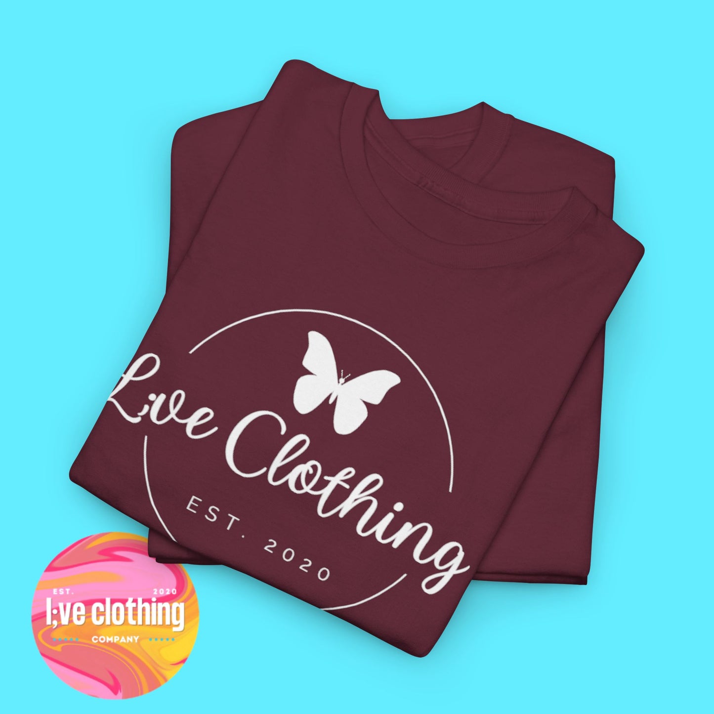 L;VE Clothing Circle Logo T-Shirt