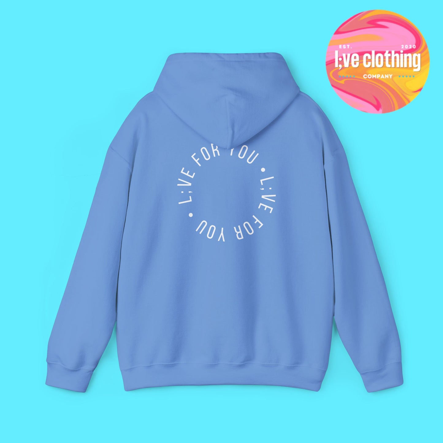 Live For You Circle Logo Hoodie