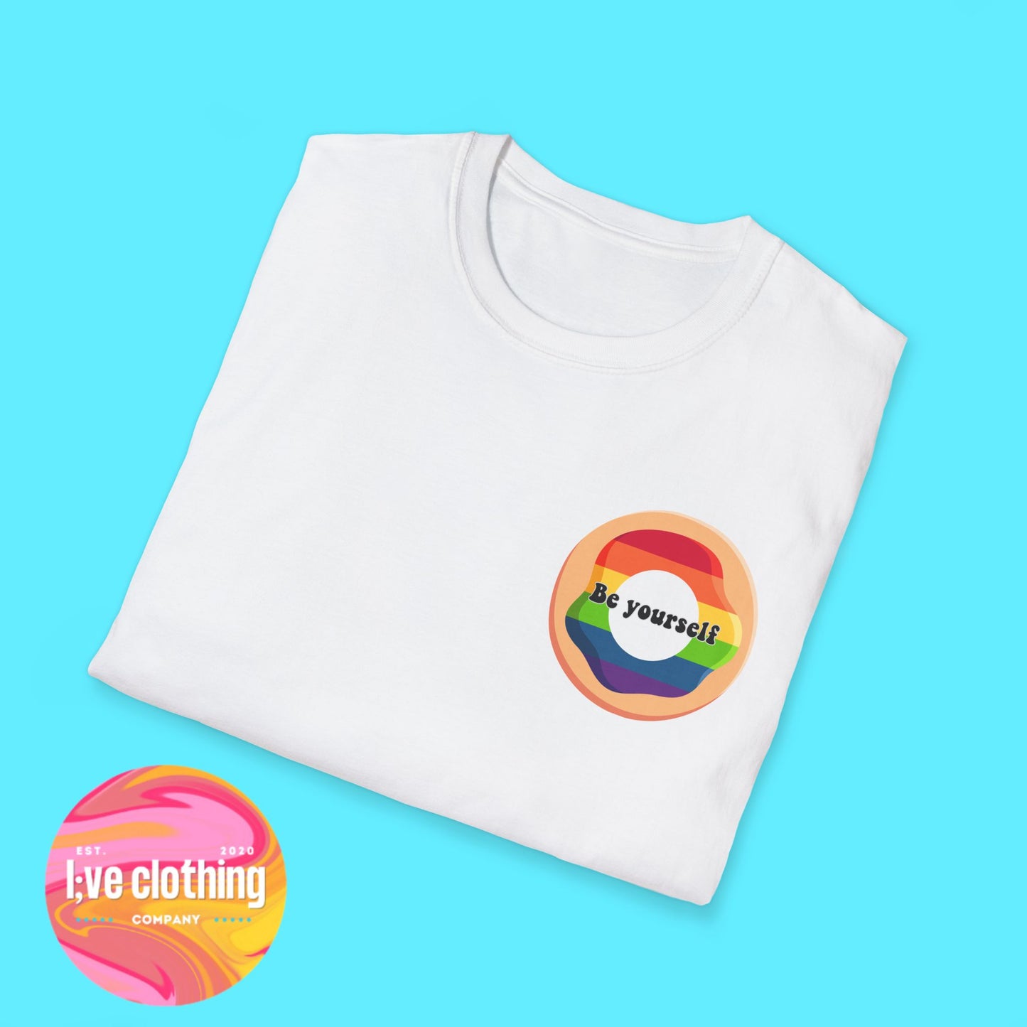 Be Yourself Rainbow Pride T-Shirt