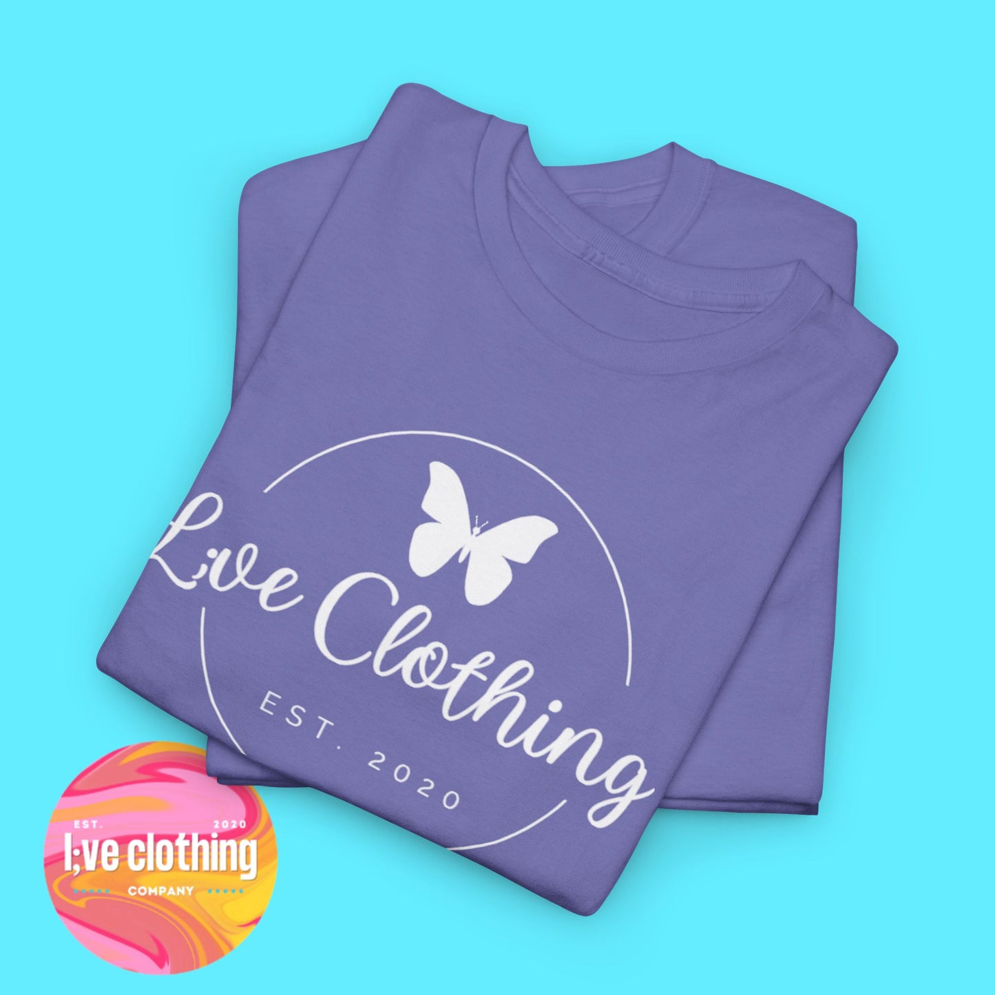L;VE Clothing Circle Logo T-Shirt