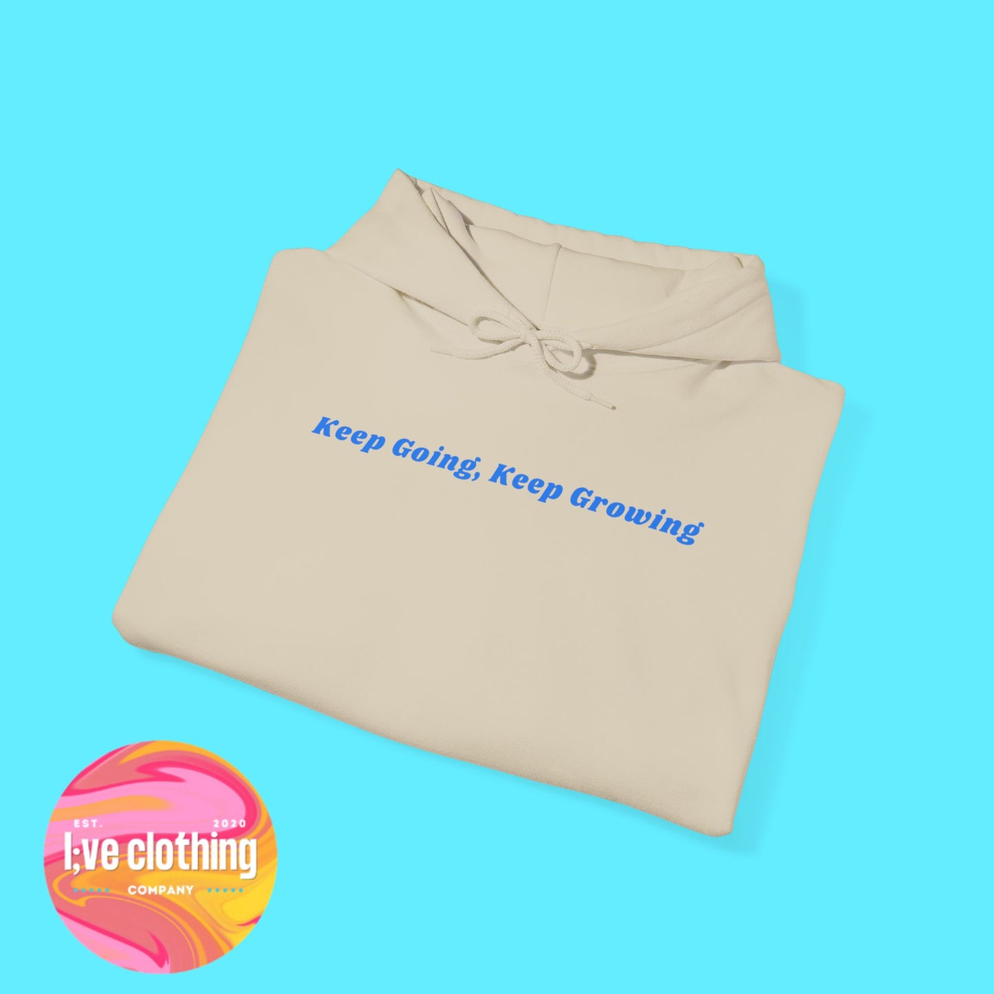 Keep Going, Keep Growing Butterfly Hoodie