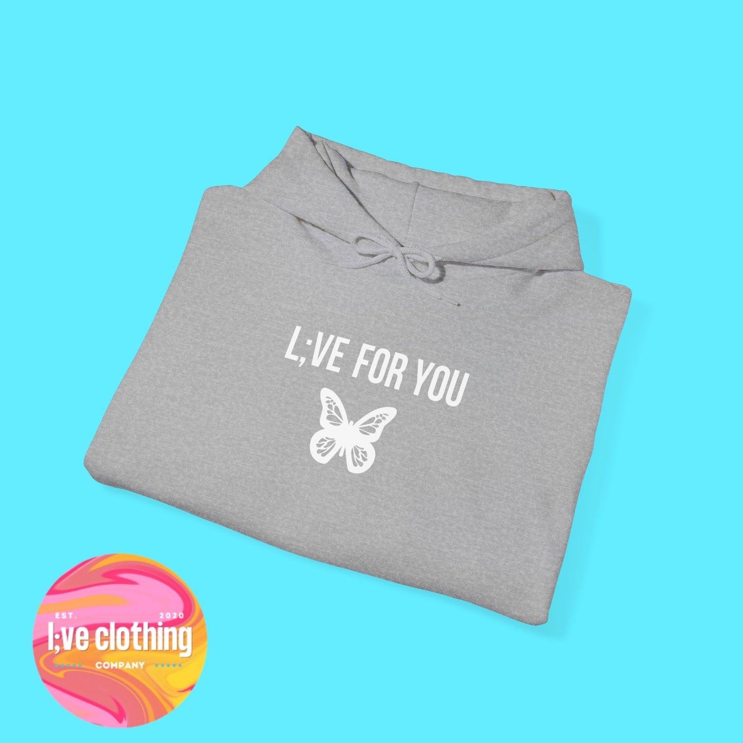L;VE For You Butterfly Hoodie