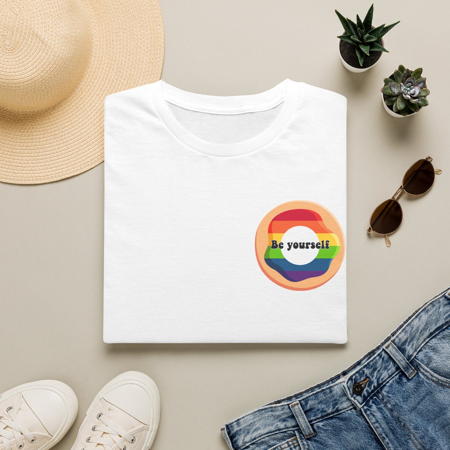 Be Yourself Rainbow Pride T-Shirt