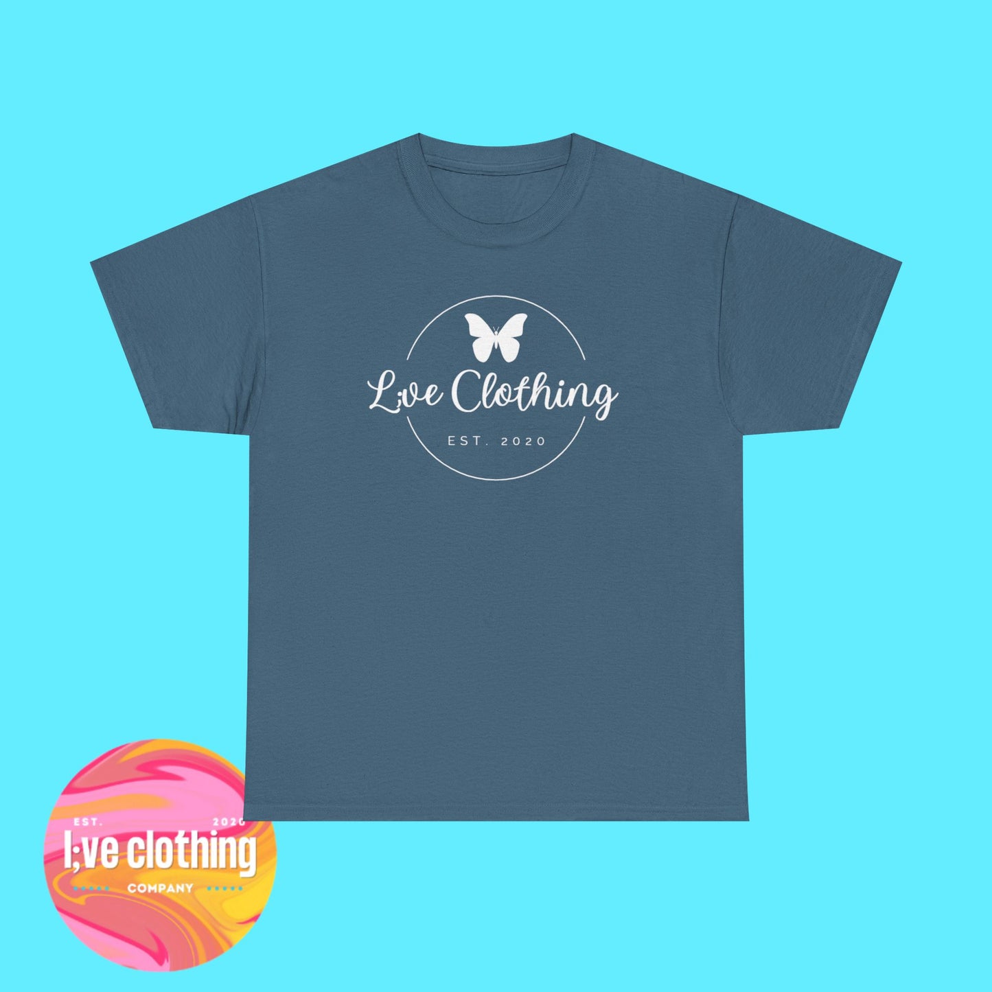 L;VE Clothing Circle Logo T-Shirt