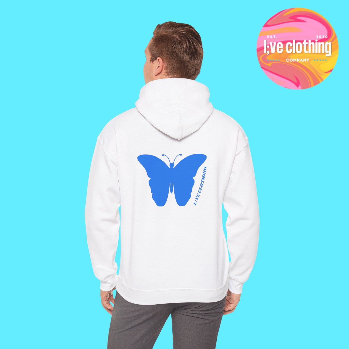 Keep Going, Keep Growing Butterfly Hoodie