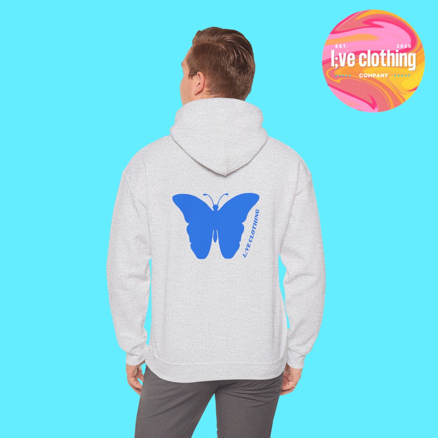 Keep Going, Keep Growing Butterfly Hoodie