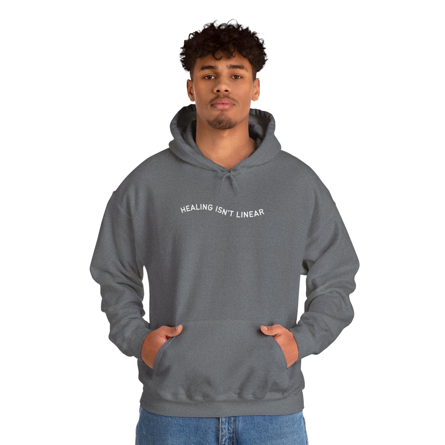 Healing Isn't Linear Hoodie