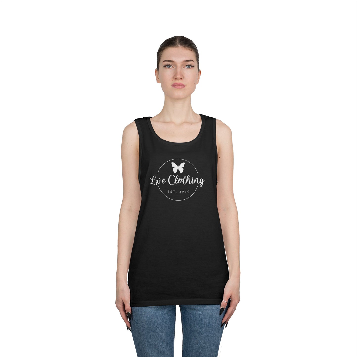 L;VE Clothing Circle Logo Tank Top