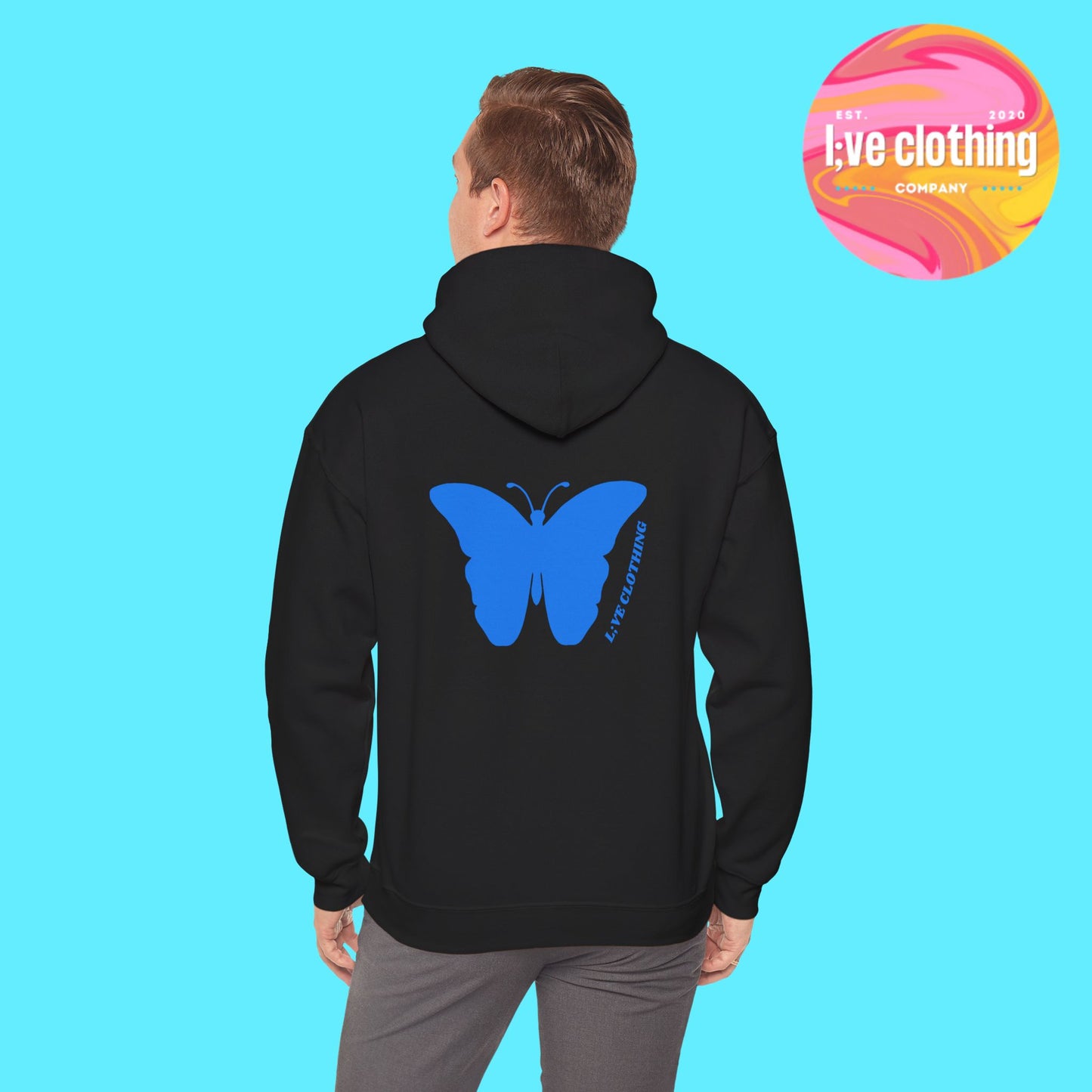 Keep Going, Keep Growing Butterfly Hoodie