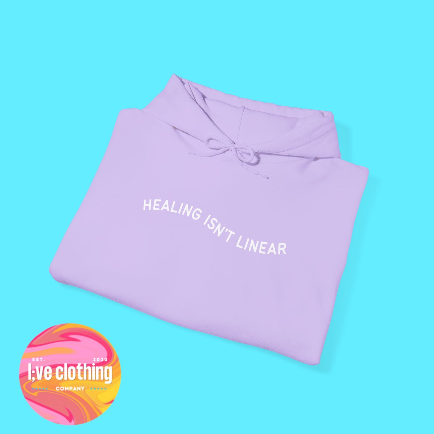 Healing Isn't Linear Hoodie