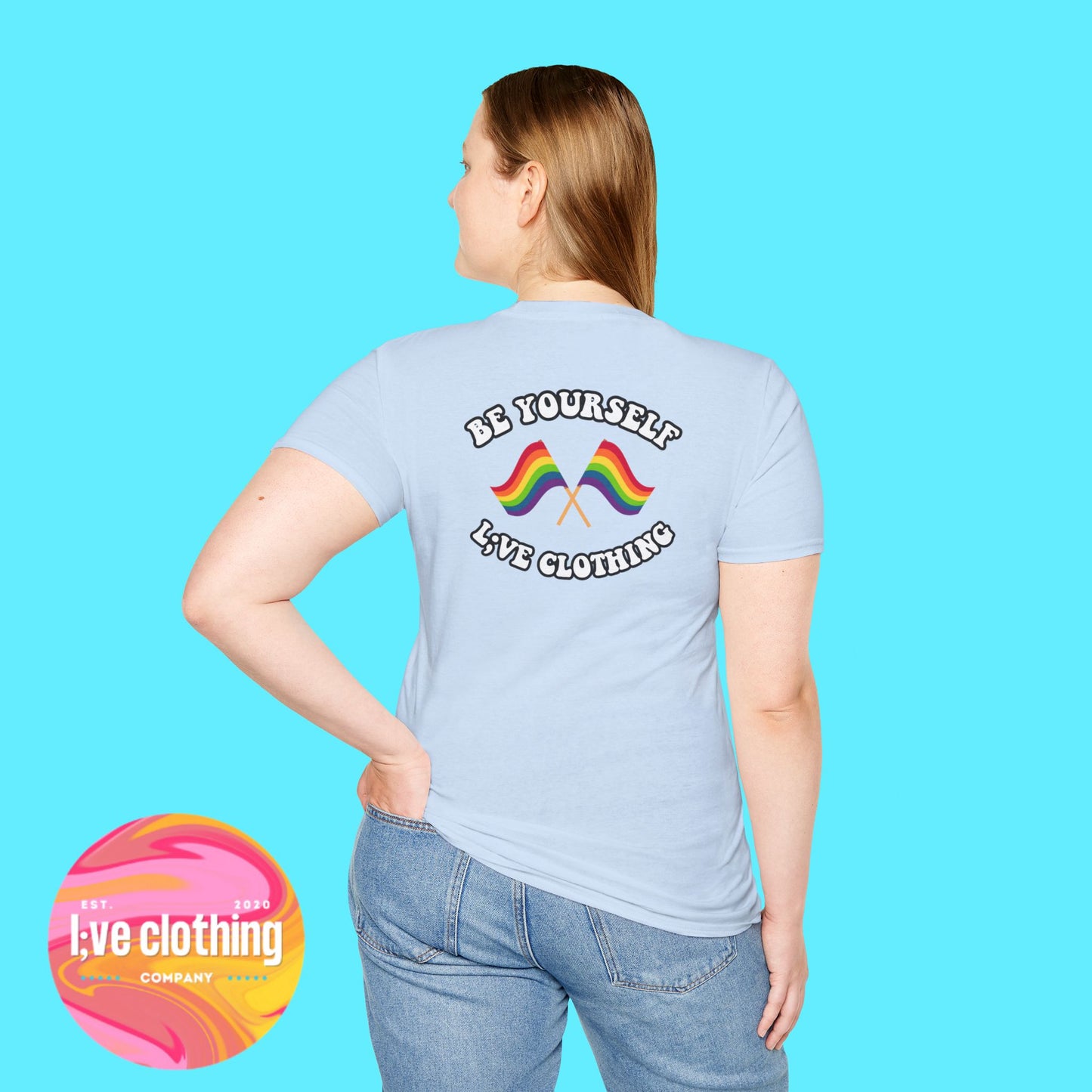 Be Yourself Rainbow Pride T-Shirt