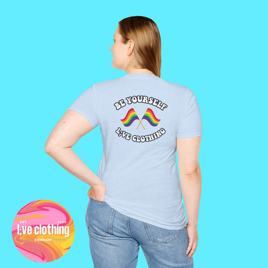 Be Yourself Rainbow Pride T-Shirt